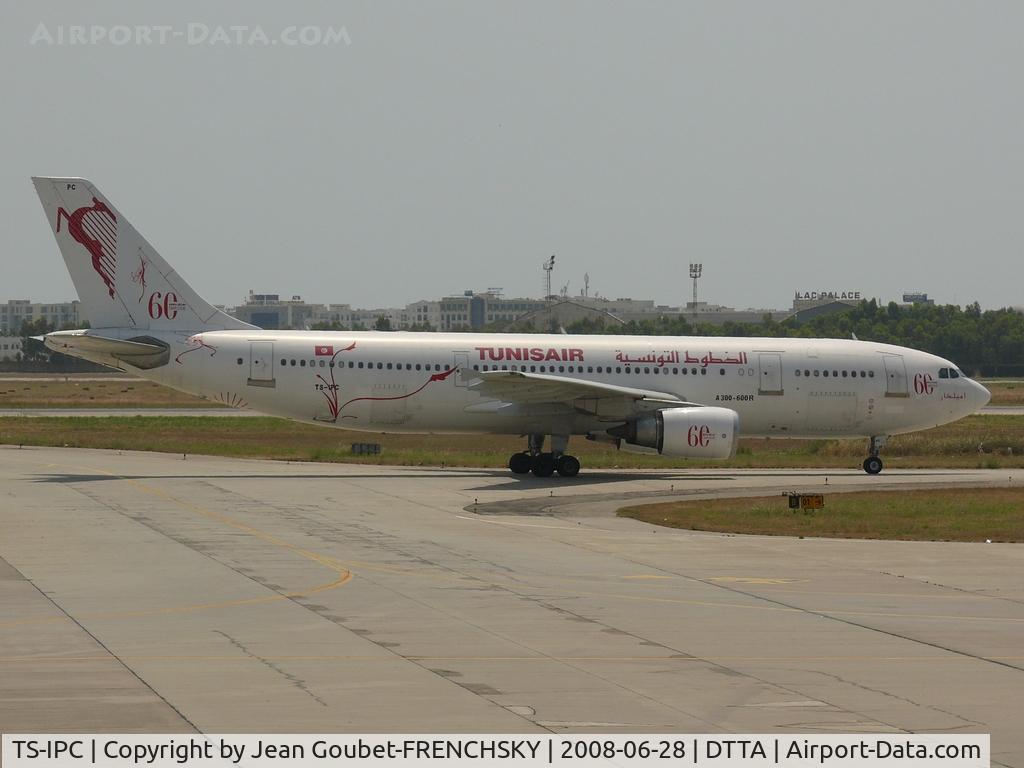 TS-IPC, 1988 Airbus A300B4-605R C/N 505, TUNIS AIR departure to Paris Orly