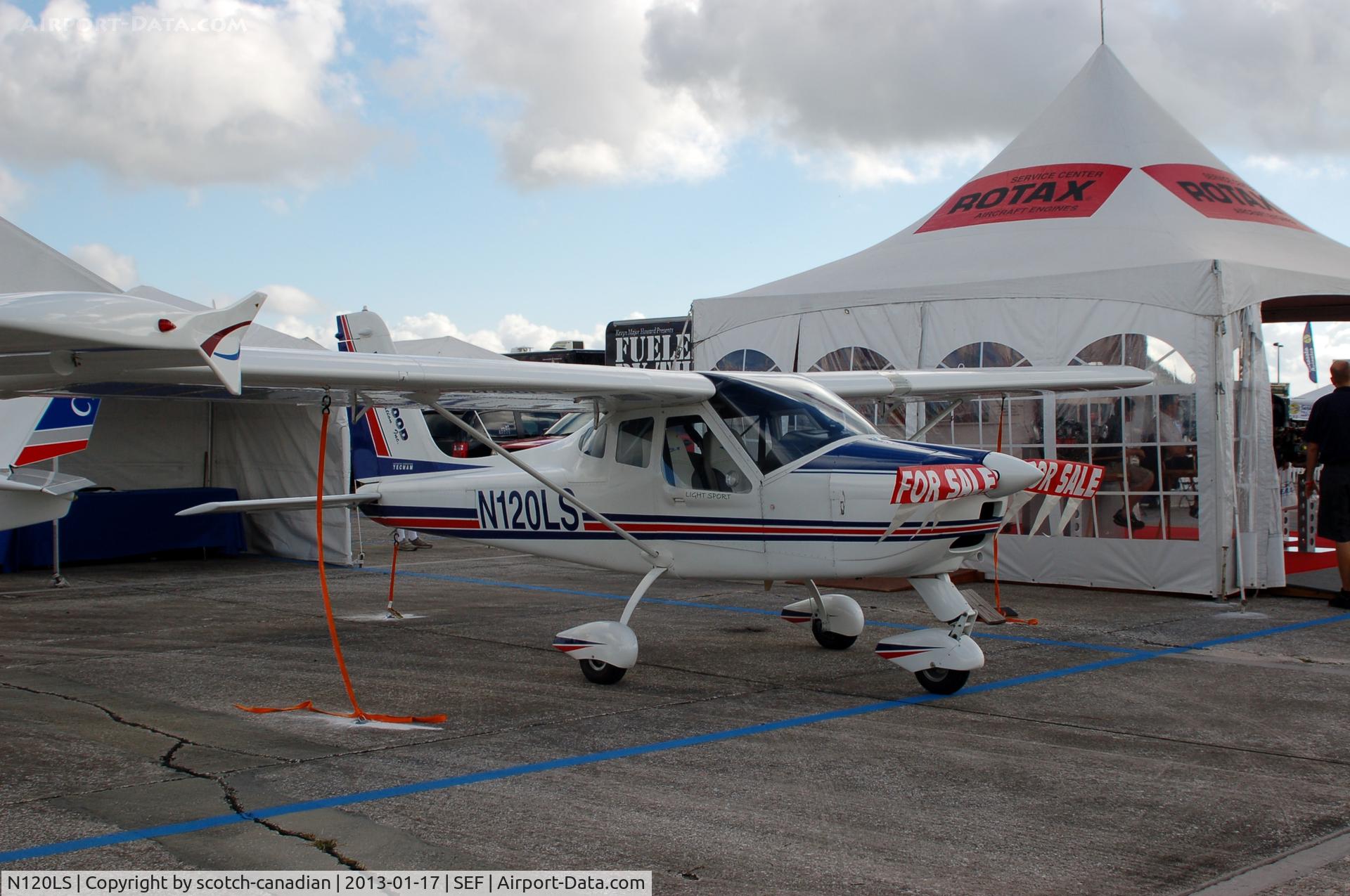 N120LS, 2006 Tecnam P-92 Echo Super C/N 985, 2006 Costruzioni Aeronautiche Tecna P92 ECHO SUPER, N120LS, , at the US Sport Aviation Expo, Sebring Regional Airport, Sebring, FL