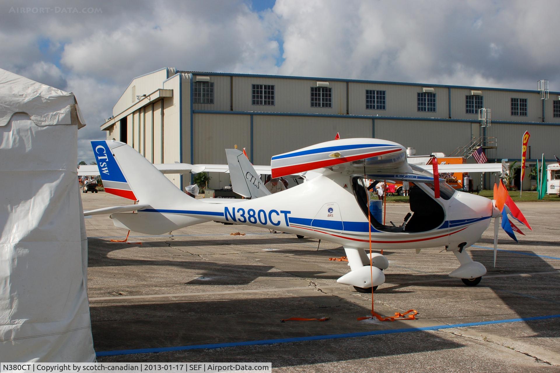 N380CT, 2006 Flight Design CTSW C/N 06-06-18, 2006 Flight Design Gmbh CTSW, N380CT, at the US Sport Aviation Expo, Sebring Regional Airport, Sebring, FL