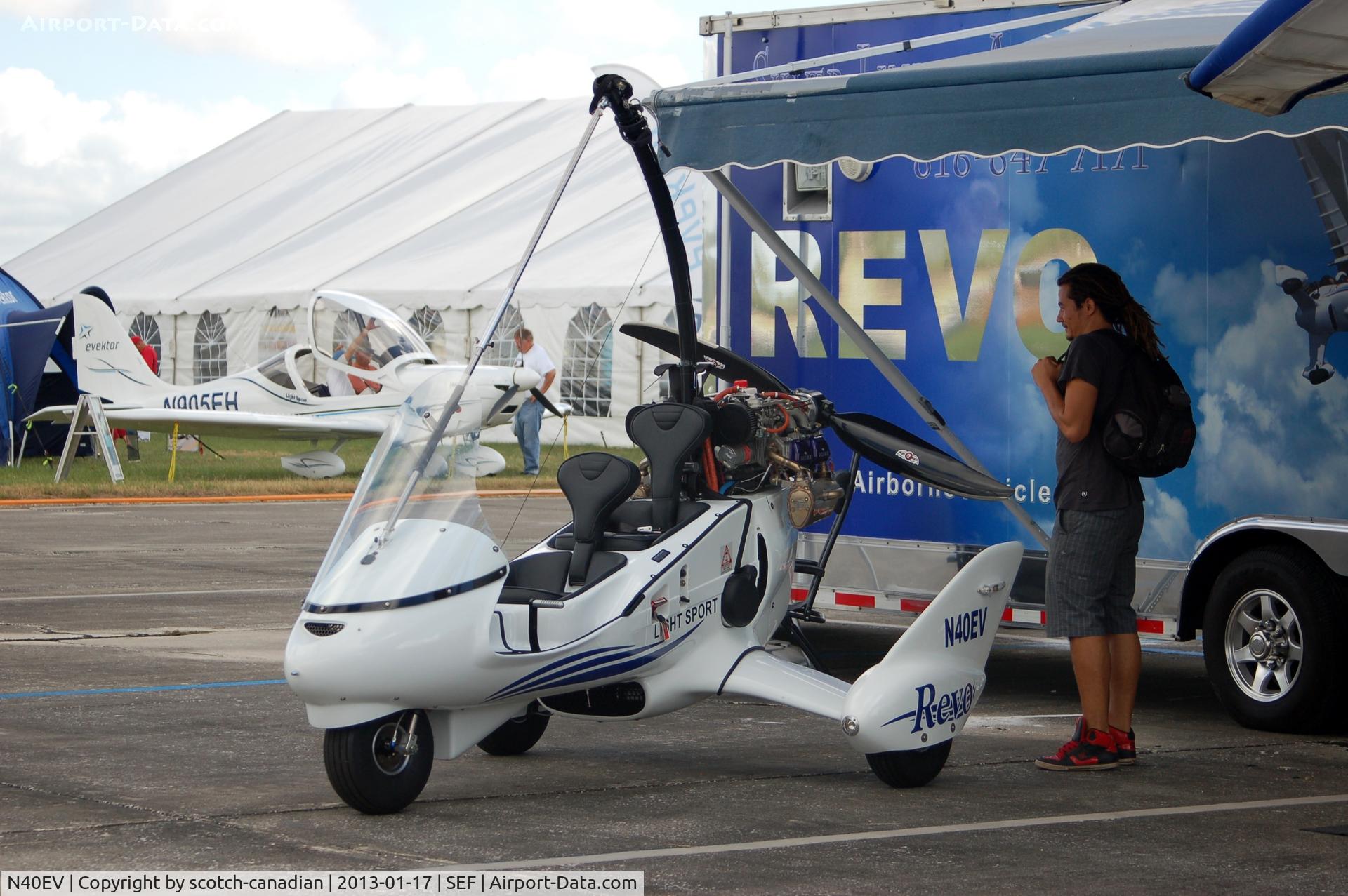 N40EV, Evolution Trikes Revo C/N Not found, Evolution Trikes REVO, N40EV, at the US Sport Aviation Expo, Sebring Regional Airport, Sebring, FL
