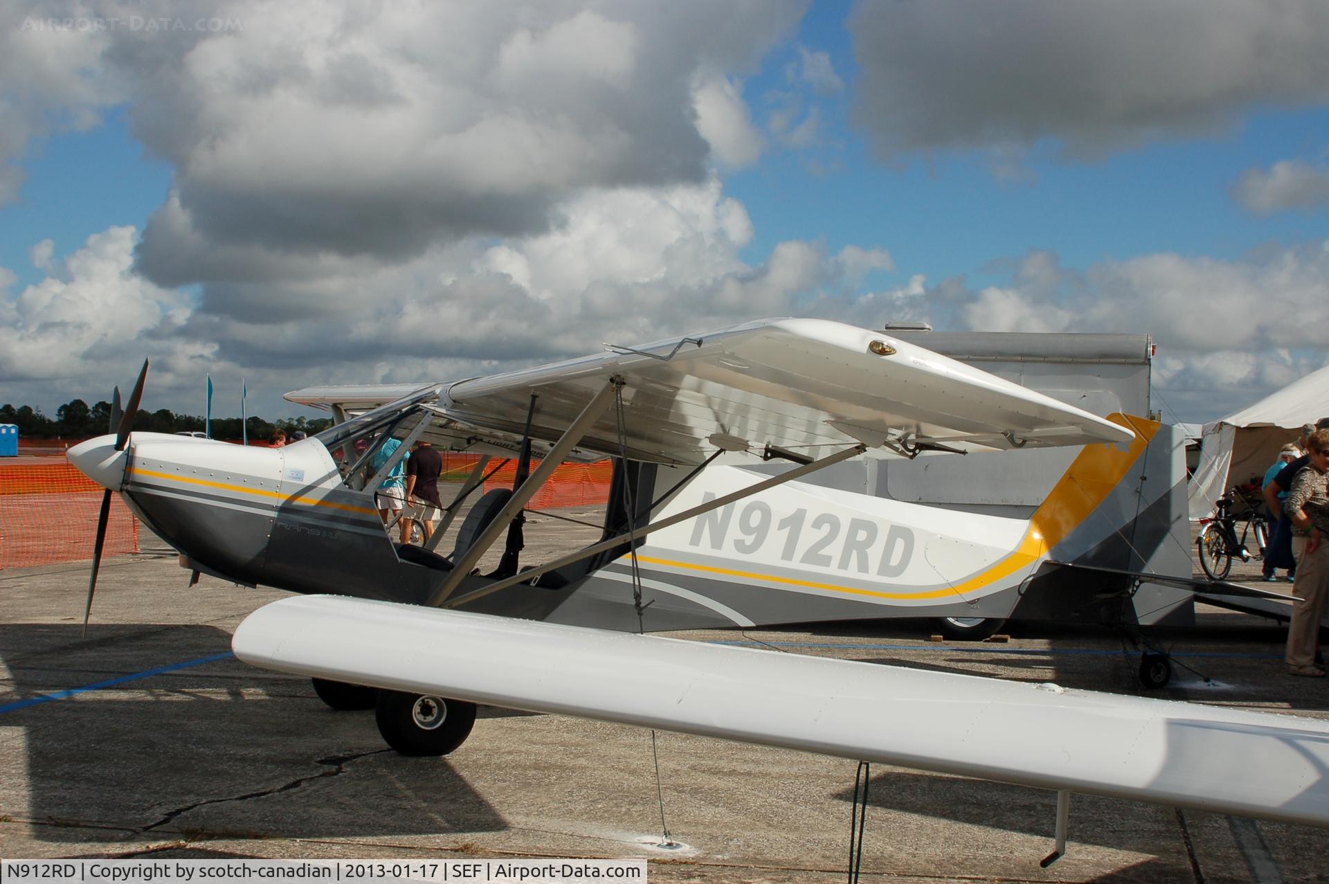 N912RD, Rans S-7LS Courier C/N 0310542, Rans Designs Inc S-7LS Courier, N912RD, at the US Sport Aviation Expo, Sebring Regional Airport, Sebring, FL