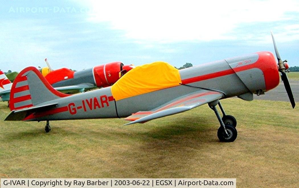 G-IVAR, 1979 Yakovlev Yak-50 C/N 791504, Yakovlev Yak-50 [791504] North Weald~G 22/06/2003