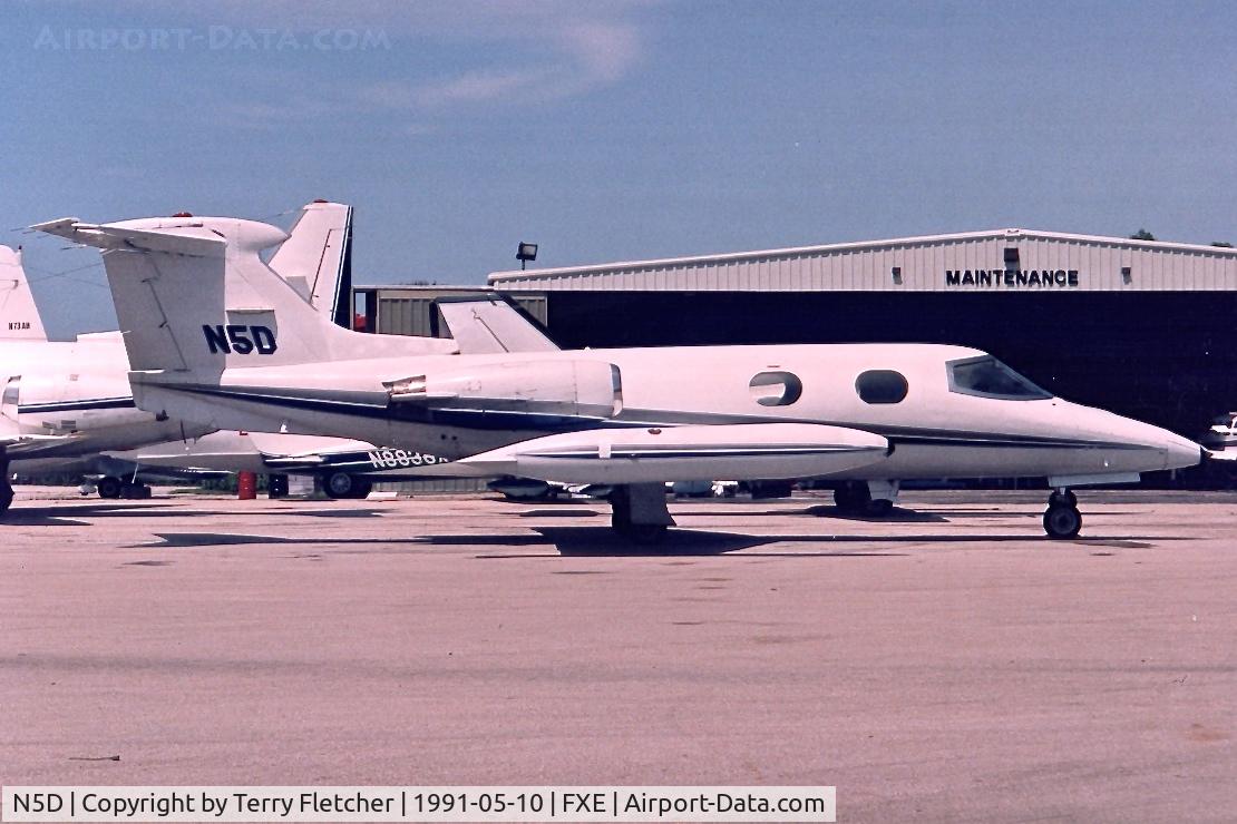 N5D, 1966 Learjet 23 C/N 23-095, 1966 Learjet 23, c/n: 23-095 at Ft.Lauderdale Exec