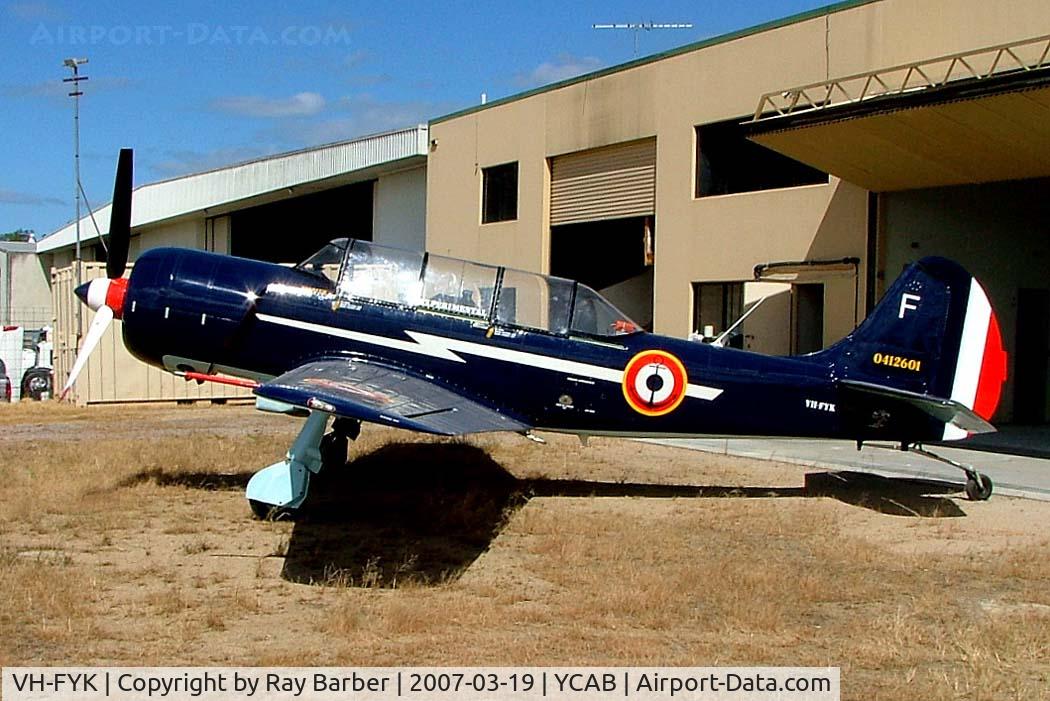 VH-FYK, 2004 Yakovlev (Aerostar) Yak-52TW C/N 0412601, Yakovlev Yak-52TW [0412601] Caboolture~VH 19/03/2007
