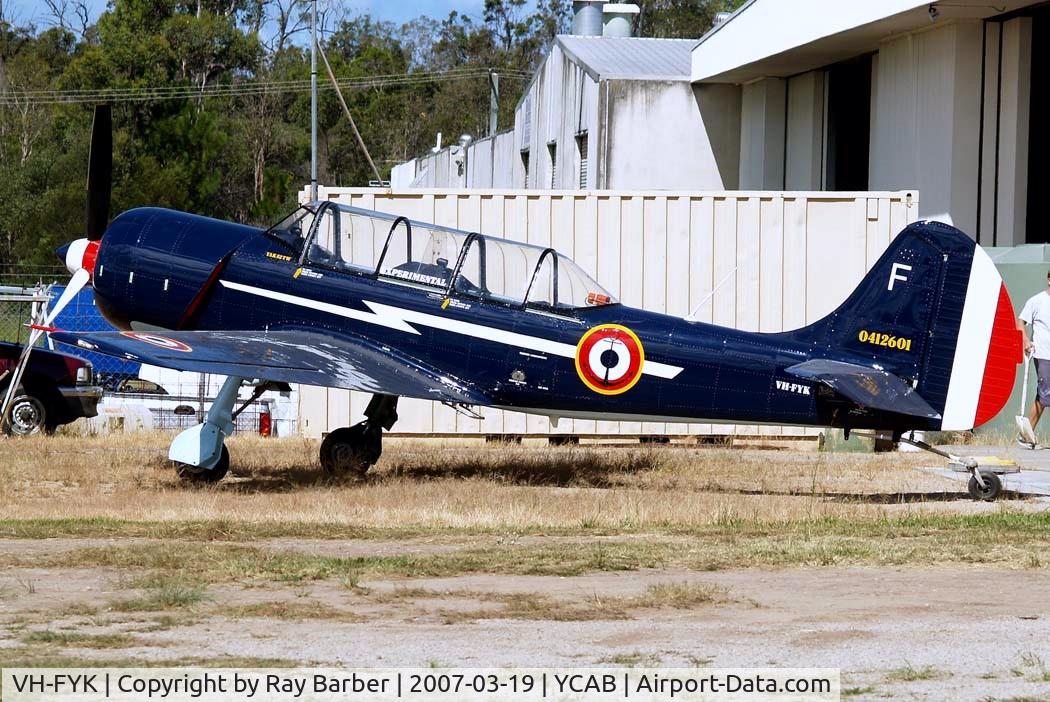 VH-FYK, 2004 Yakovlev (Aerostar) Yak-52TW C/N 0412601, Yakovlev Yak-52TW [0412601] Caboolture~VH 19/03/2007