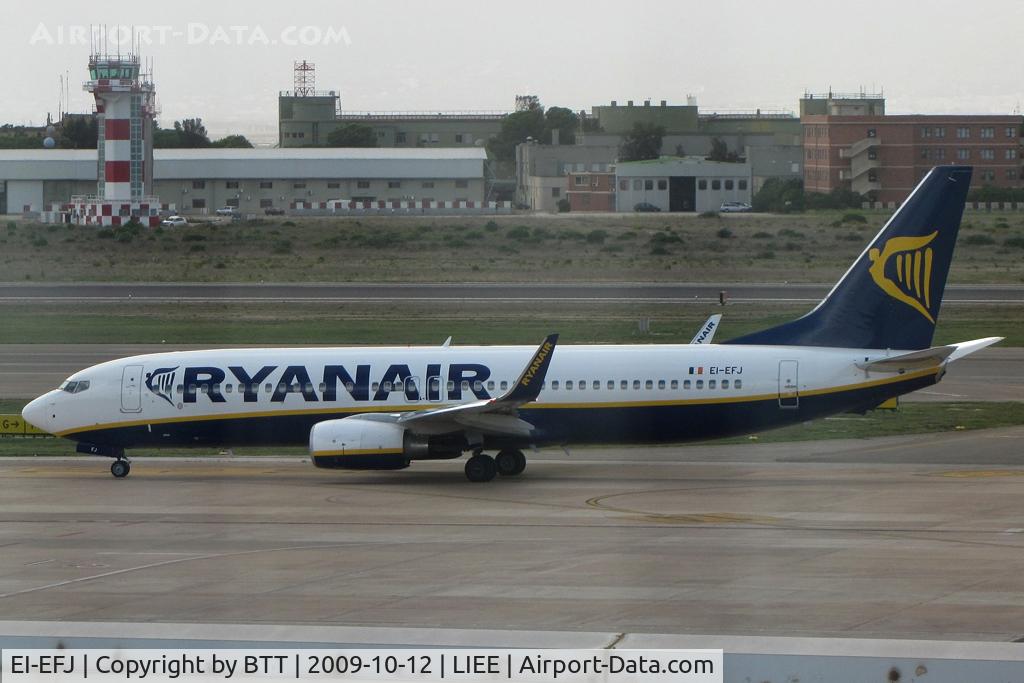 EI-EFJ, 2009 Boeing 737-8AS C/N 37536, In the background Elmas naval air station