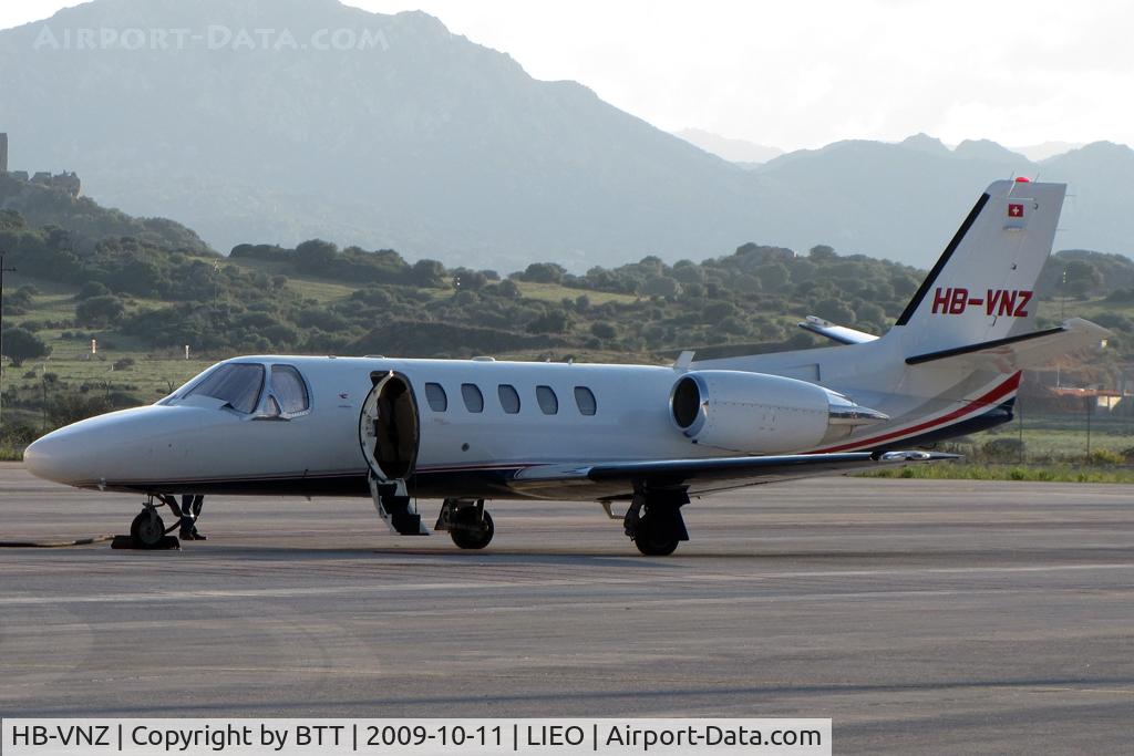 HB-VNZ, 2000 Cessna 550 Citation Bravo C/N 550-0906, Parked