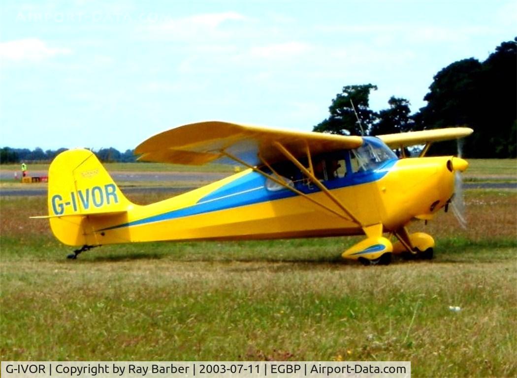 G-IVOR, 1946 Aeronca 11AC Chief Chief C/N 11AC-1035, Aeronca 11AC Chief [11AC-1035] Kemble~G 11/07/2003