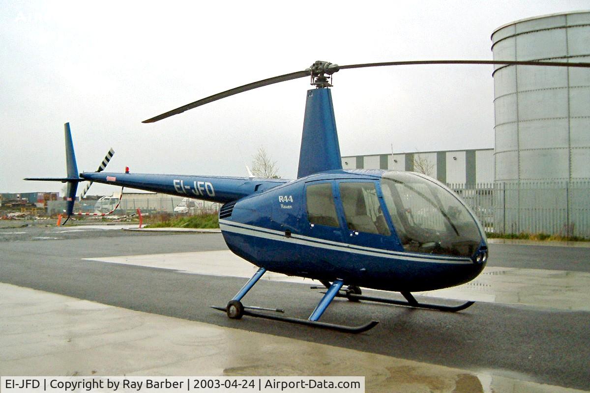 EI-JFD, Robinson R44 C/N 0969, Robinson R-44 Raven [0969] Oranmore Heliport Co. Galway~EI 24/04/2003