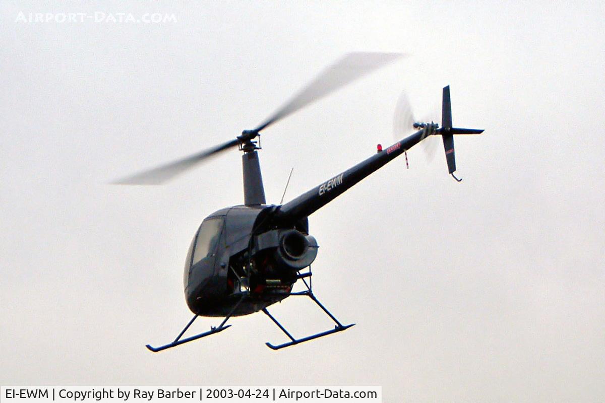 EI-EWM, 2003 Robinson R22 Beta C/N 3415, Robinson R-22 Beta II [3415] Oranmore Heliport Co. Galway~EI 24/04/2003. Seen here a week after being registered.