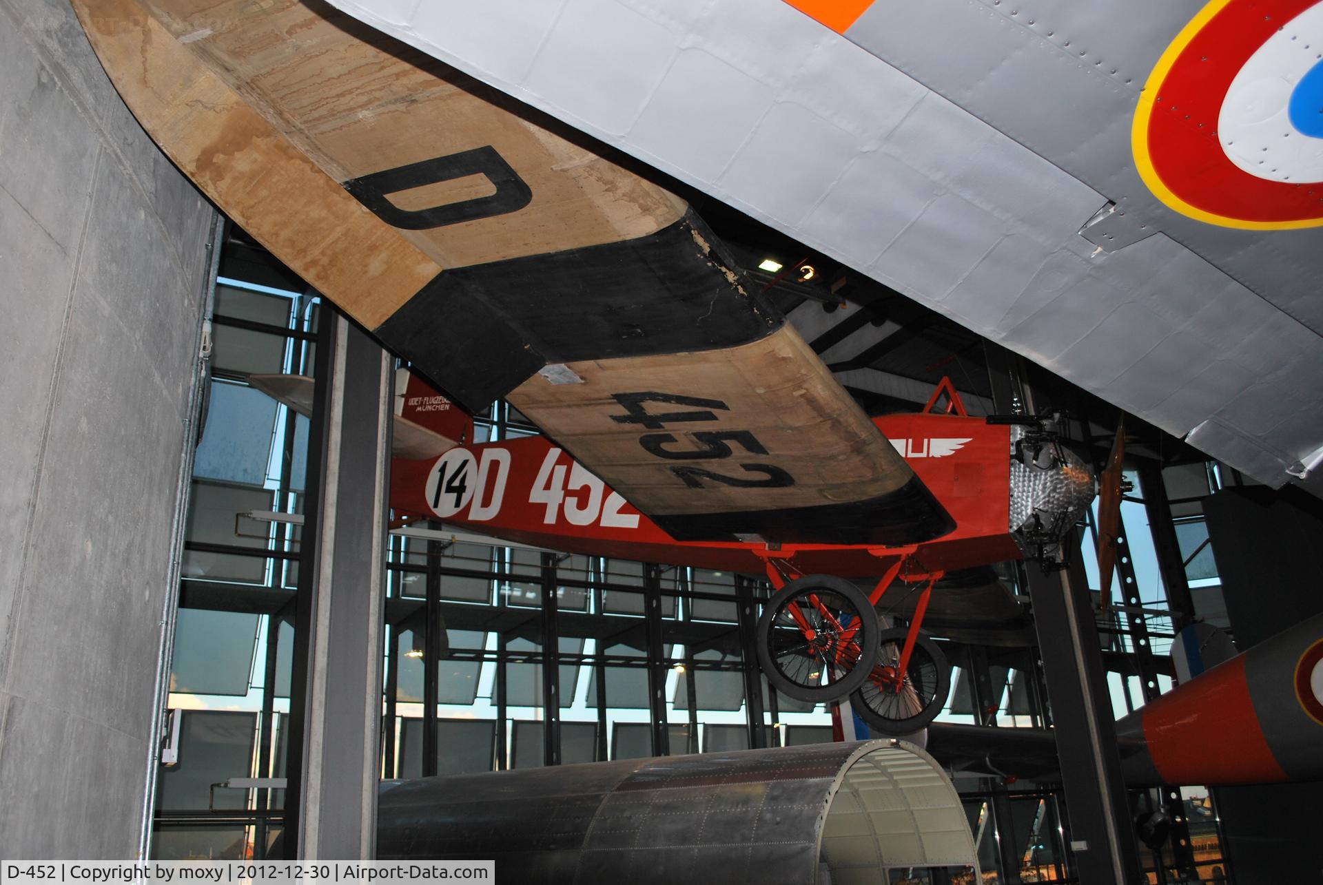 D-452, 1924 Udet U-10 C/N Not found D-452, Udet U-10 at the Berlin Technical Museum