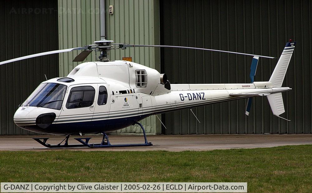 G-DANZ, 1998 Eurocopter AS-355N Ecureuil 2 C/N 5658, Ex: G-DANZ > G-GHER - Originally owned to, McAlpine Helicopters Ltd in September 1998 and currently with, Frewton Ltd since January 2000 as G-DANZ. To G-GHER December 2011