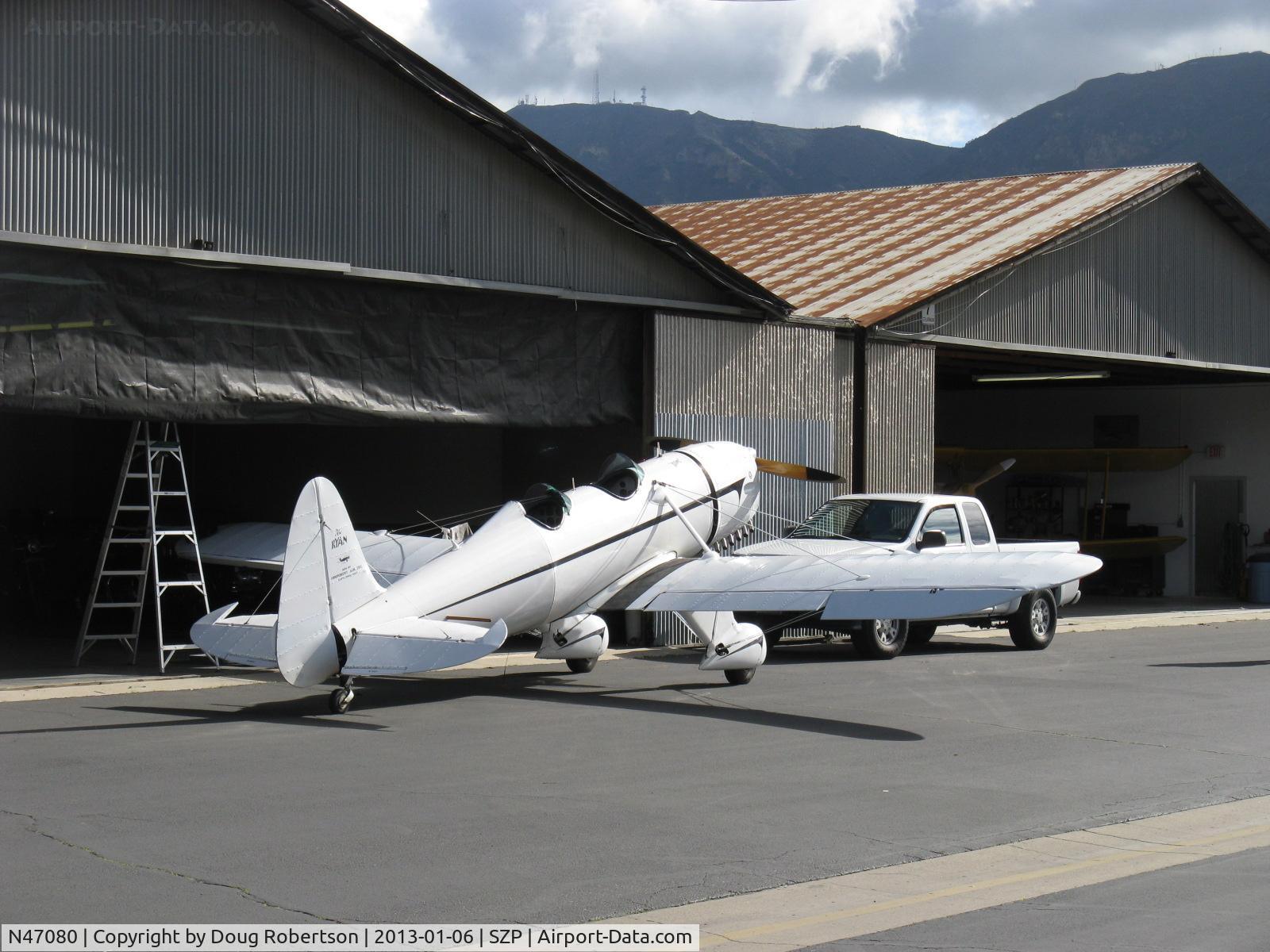 N47080, 1942 Ryan Aeronautical ST3KR C/N 1391, 1942 Ryan Aeronautical ST-3KR 'Eileen', Fairchild 6-410 inverted in-line 165 Hp, Experimental class