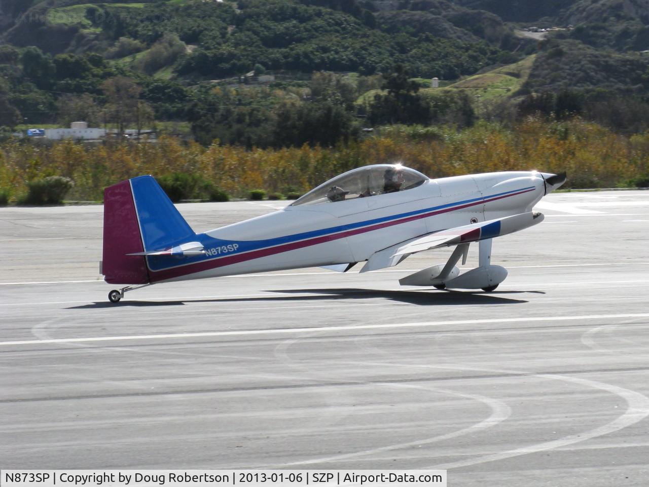 N873SP, 1991 Vans RV-4 C/N 873, 1991 Lynch VAN's RV-4, Lycoming O&VO-360 180 Hp, landing roll Rwy 22