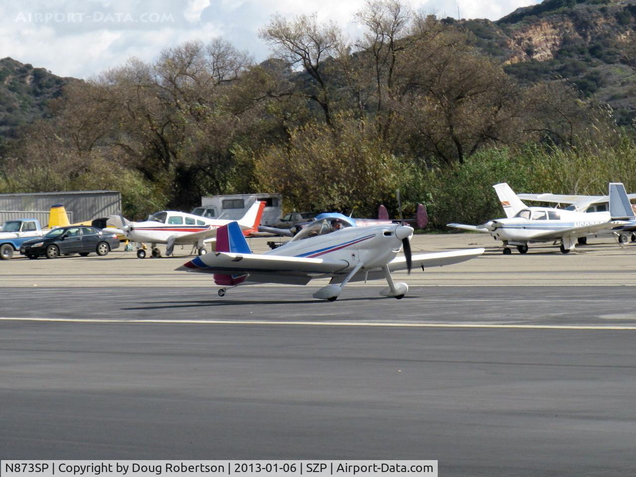 N873SP, 1991 Vans RV-4 C/N 873, 1991 Lynch VAN's RV-4, Lycoming O&VO-360 180 Hp, landing roll Rwy 22