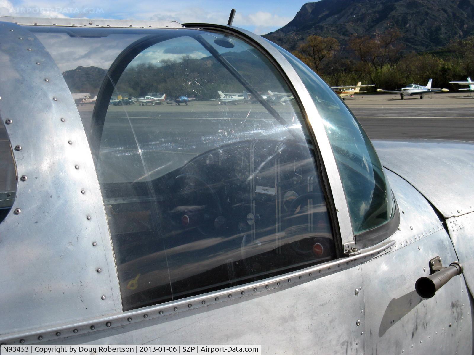 N93453, 1946 Erco 415C Ercoupe C/N 776, 1946 ERCO Ercoupe 415-C, Continental A&C75 75 Hp, panel