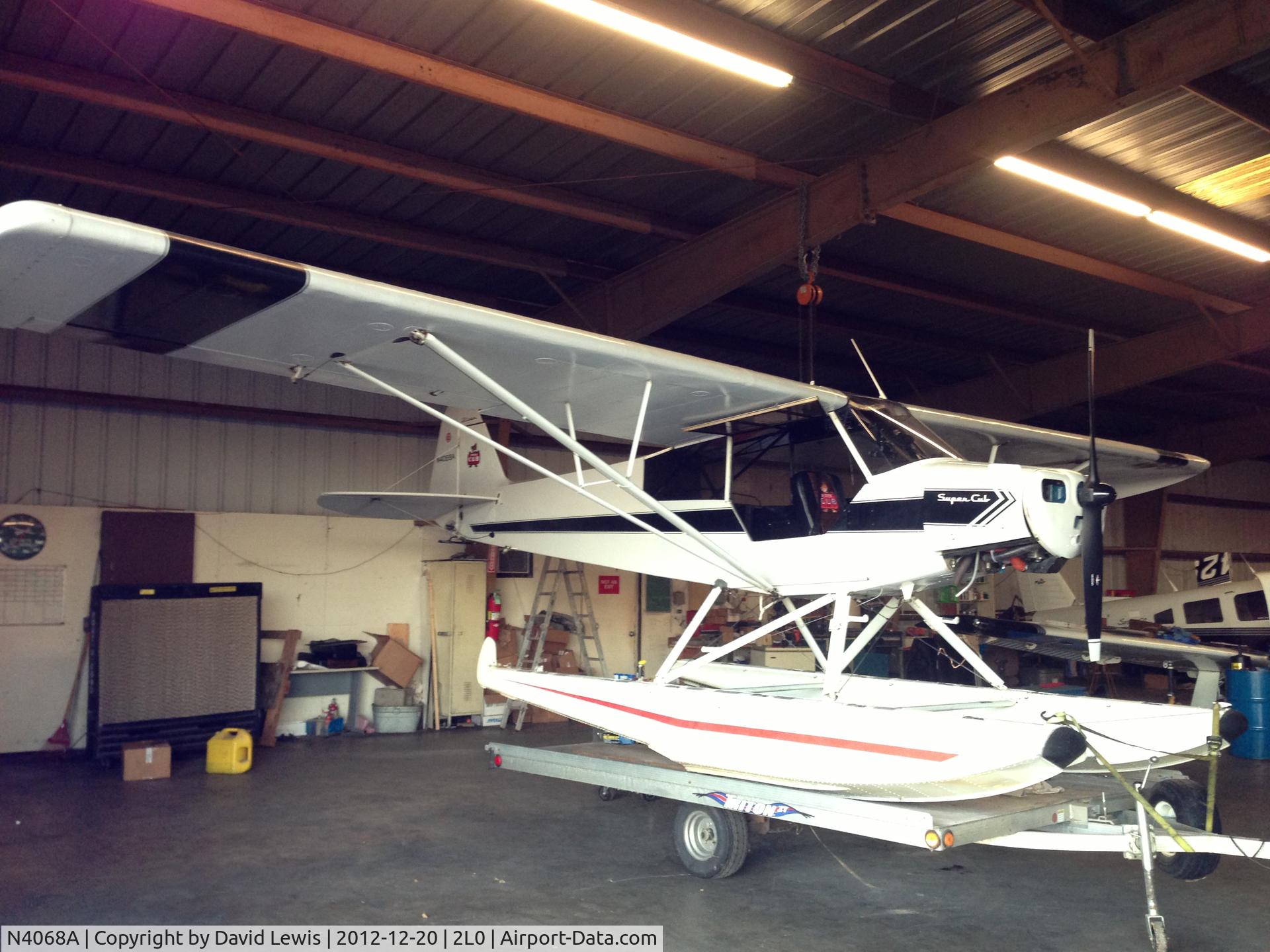 N4068A, 1952 Piper L-18C Super Cub C/N 18-2121, Here she is on floats, PK1500
