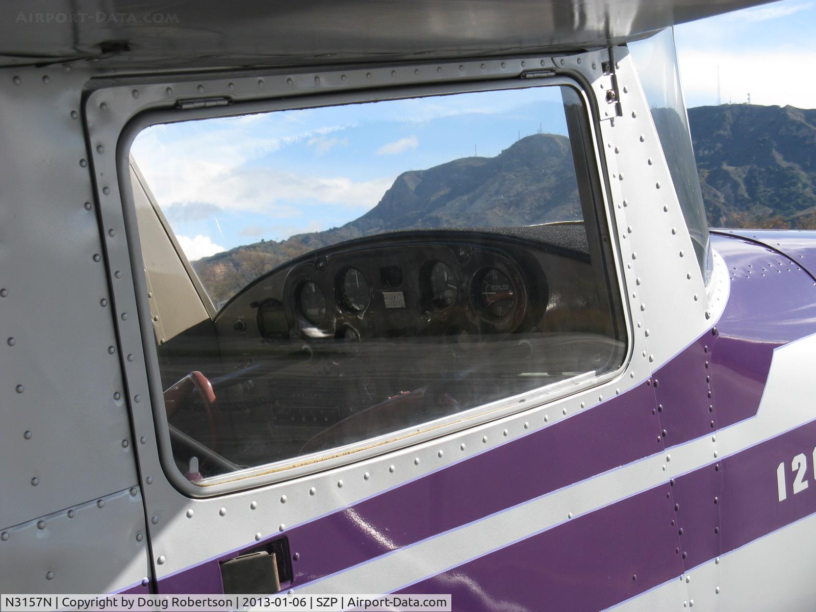 N3157N, 1947 Cessna 120 C/N 13415, 1947 Cessna 120, Continental C85 85 Hp, panel
