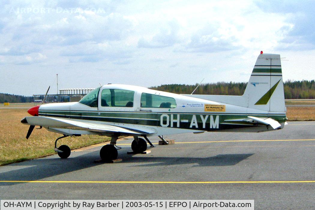 OH-AYM, Grumman American AA-5 Traveler C/N AA5-0431, Grumman American AA-5 Traveler [AA5-0431] Pori~OH 15/05/2003