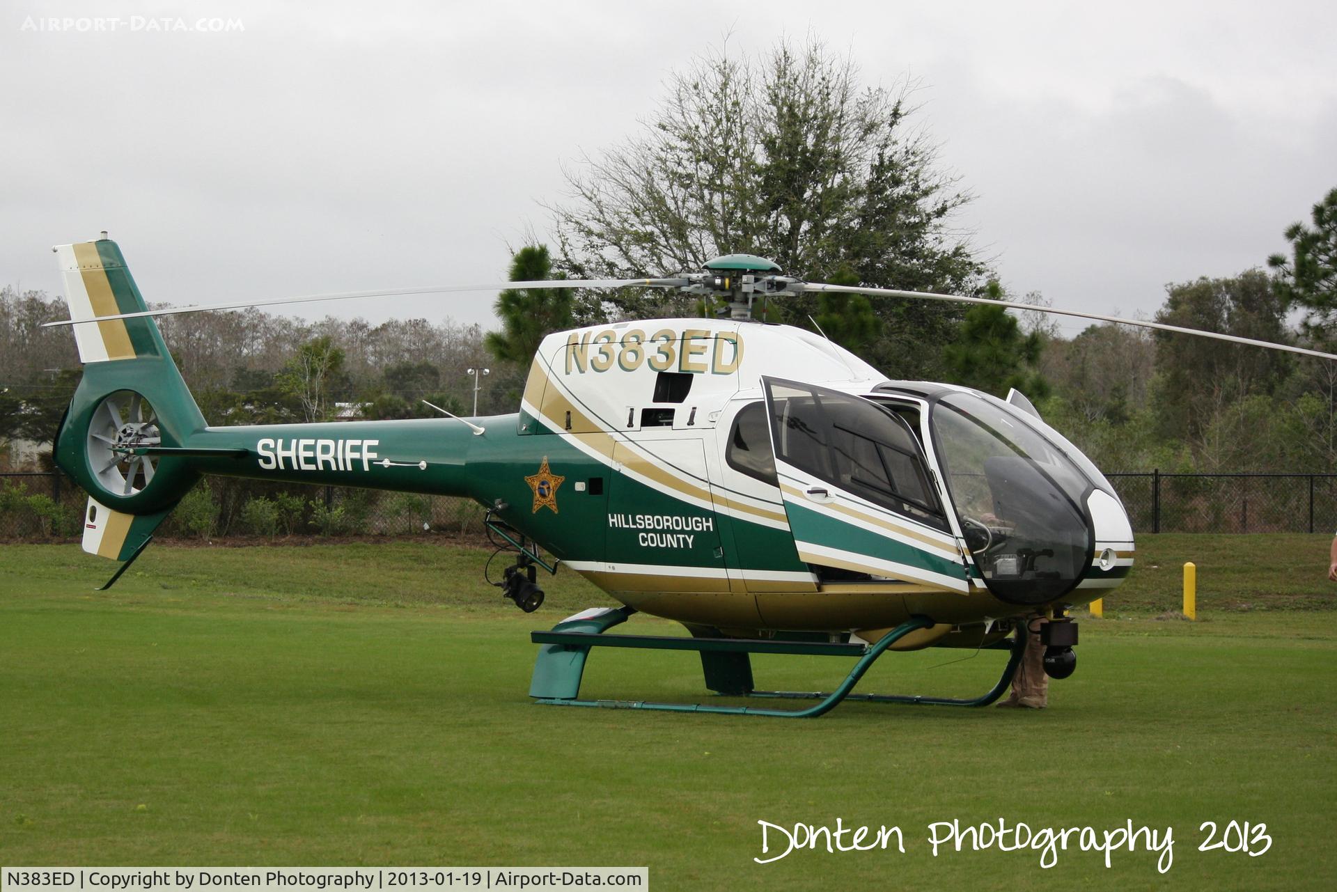 N383ED, 2007 Eurocopter EC-120B Colibri C/N 1510, Hillsborough County Sheriff's Office Aviation Unit (N383ED) on display at the American Heroes Air Show