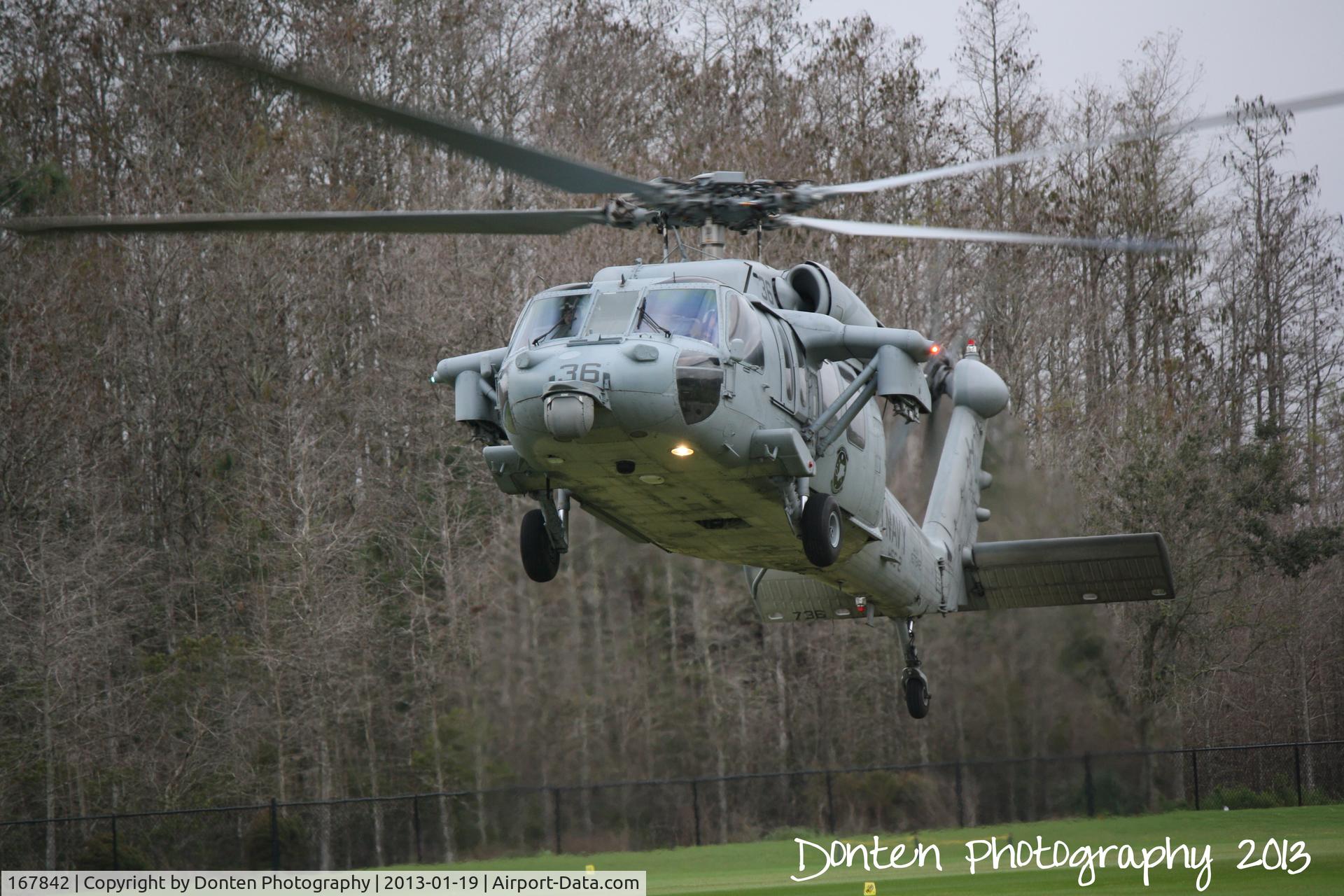 167842, Sikorsky MH-60S Knighthawk C/N 70-3184, An MH-60 Knighthawk (167842) of HSC2 