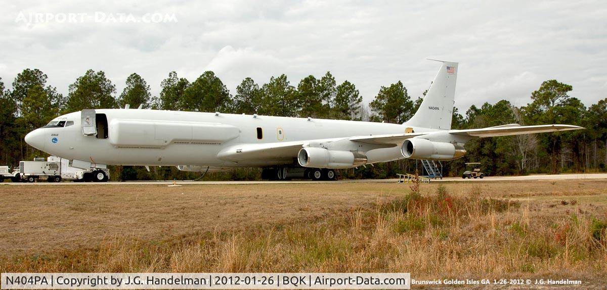 N404PA, 1964 Boeing 707-321B C/N 18835, at Brunswick Golden Isles GA