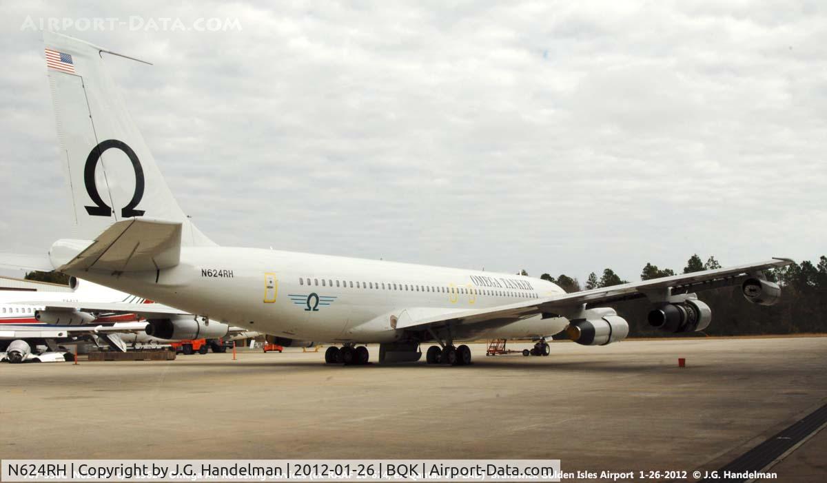 N624RH, 1968 Boeing 707-338C C/N 19624, At Brunswick Golden Isles GA