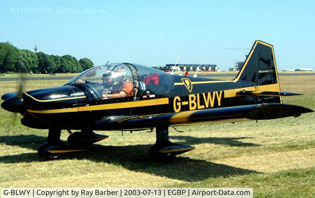 G-BLWY, 1980 Robin R-2160D Acrobin Alpha Sport C/N 176, Robin R.2160D Alpha Sport [176] Kemble~G 13/07/2003