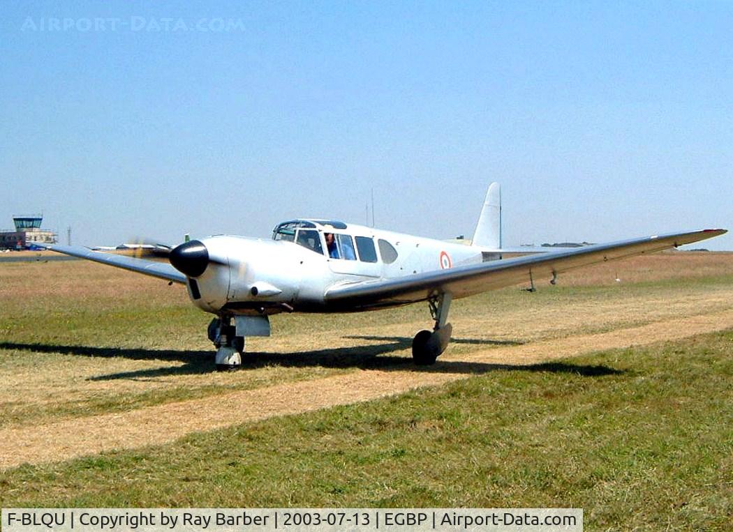 F-BLQU, 1948 Nord 1101 Noralpha C/N 136, Nord N.1101 Noralpha [136] Kemble~G 13/07/2003