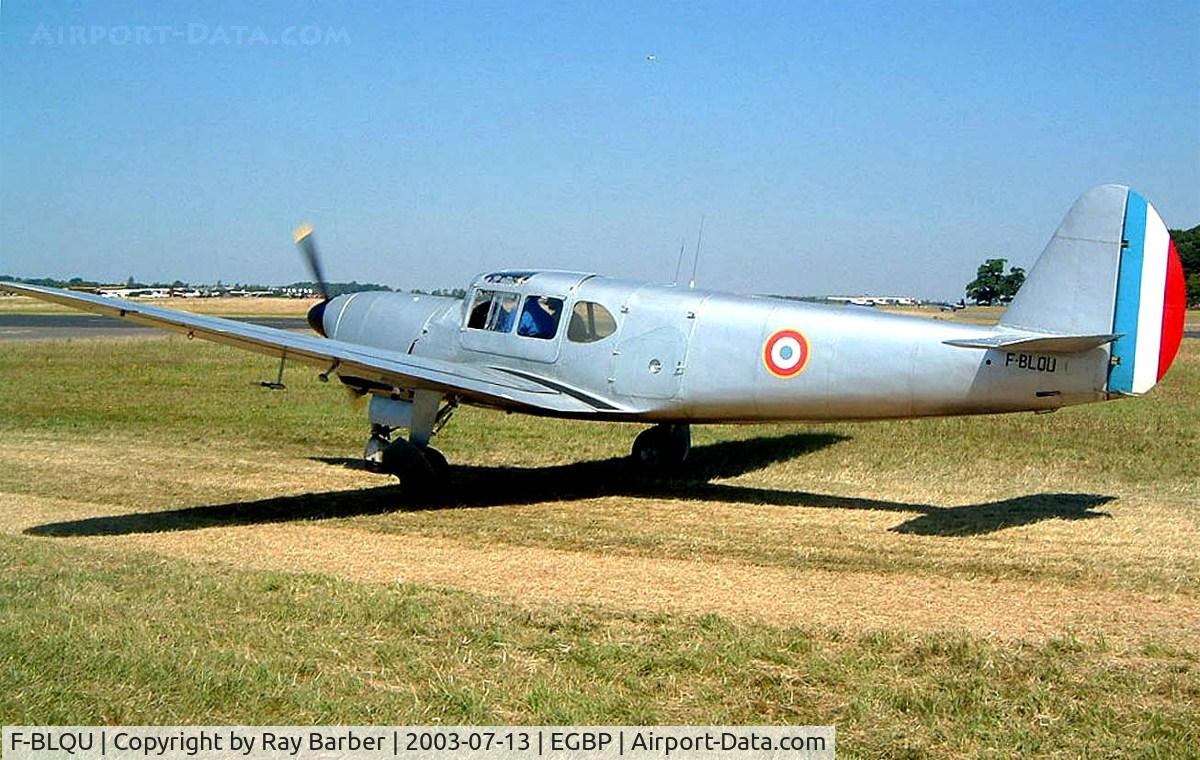 F-BLQU, 1948 Nord 1101 Noralpha C/N 136, Nord N.1101 Noralpha [136] Kemble~G 13/07/2003