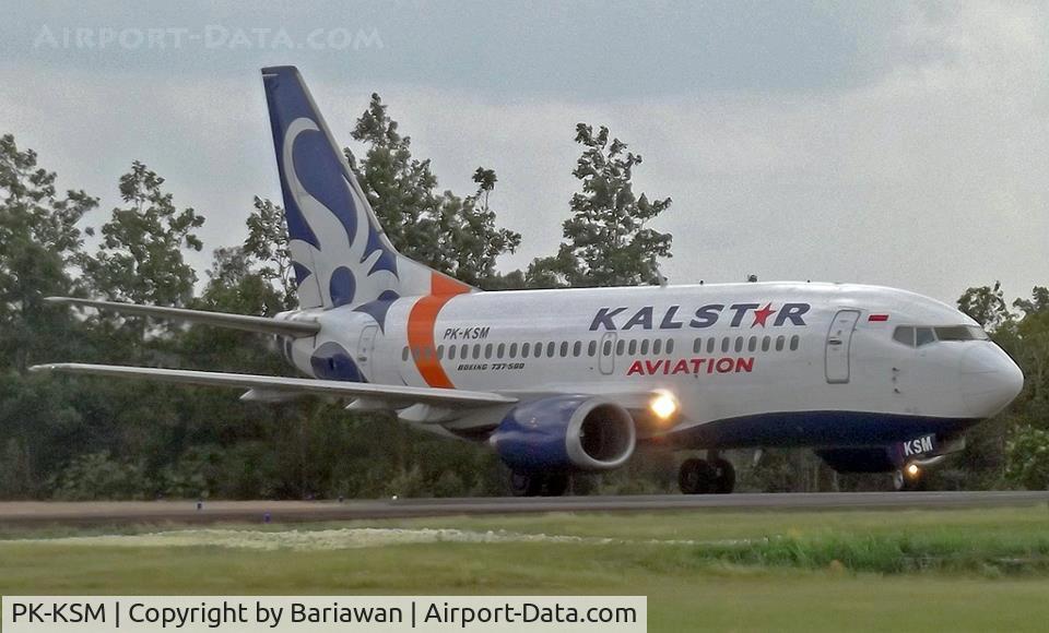 PK-KSM, 1992 Boeing 737-529 C/N 26537, Kalstar Aviation - Indonesia