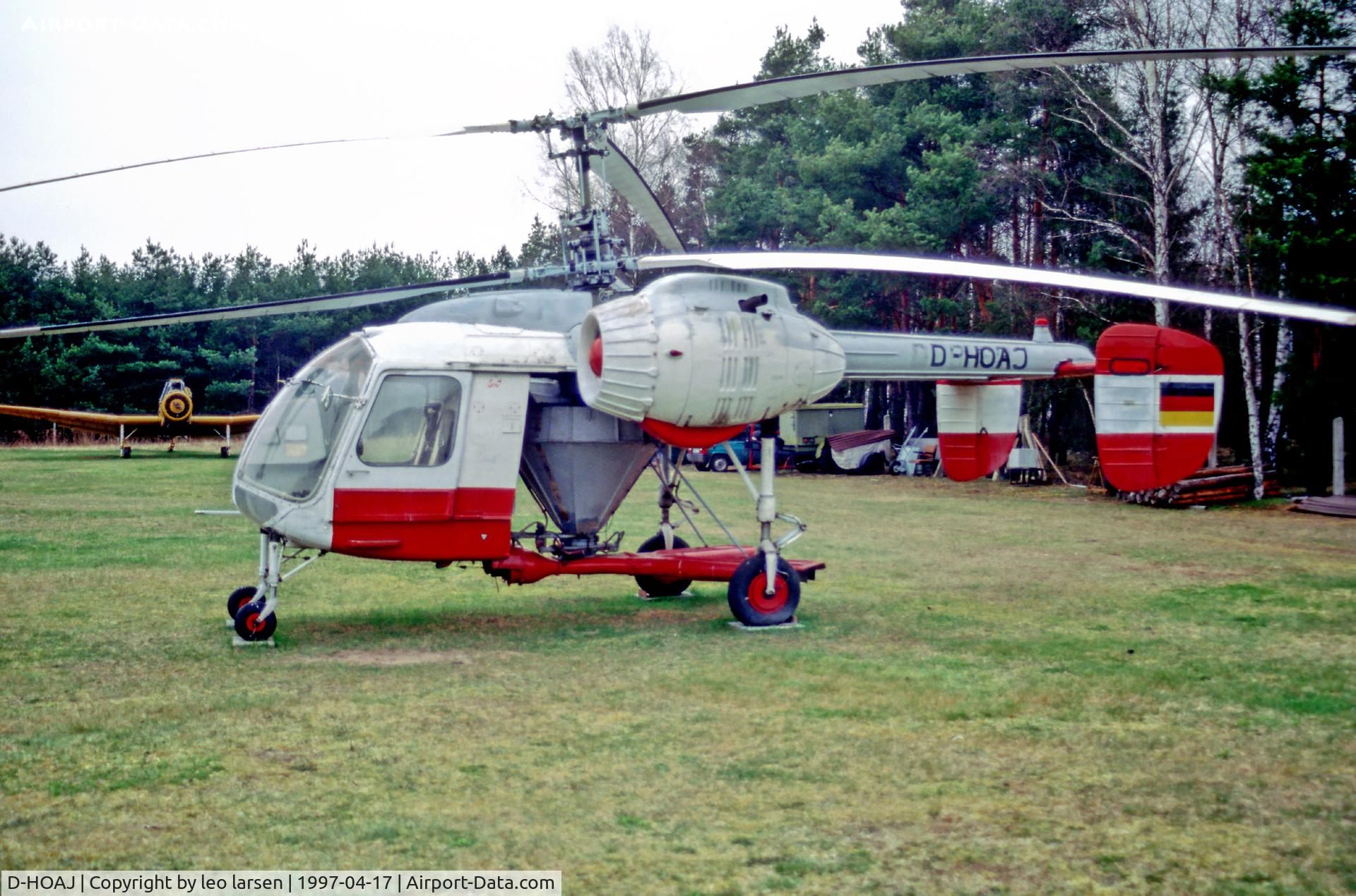 D-HOAJ, Kamov Ka-26 Hoodlum C/N 7404804, Hans Grade Museum Borkheide Germany 17.4.97
