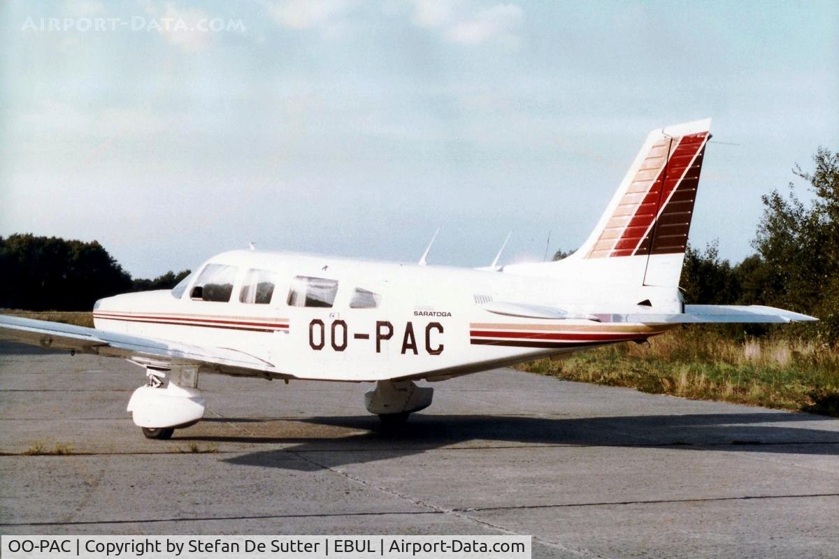 OO-PAC, 1980 Piper PA-32-301 Saratoga C/N 32-8006075, In Ursel.