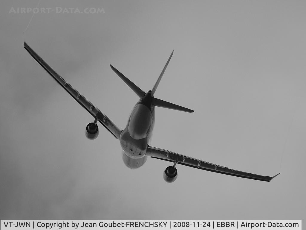 VT-JWN, 2008 Airbus A330-202 C/N 932, take off in black in white.....