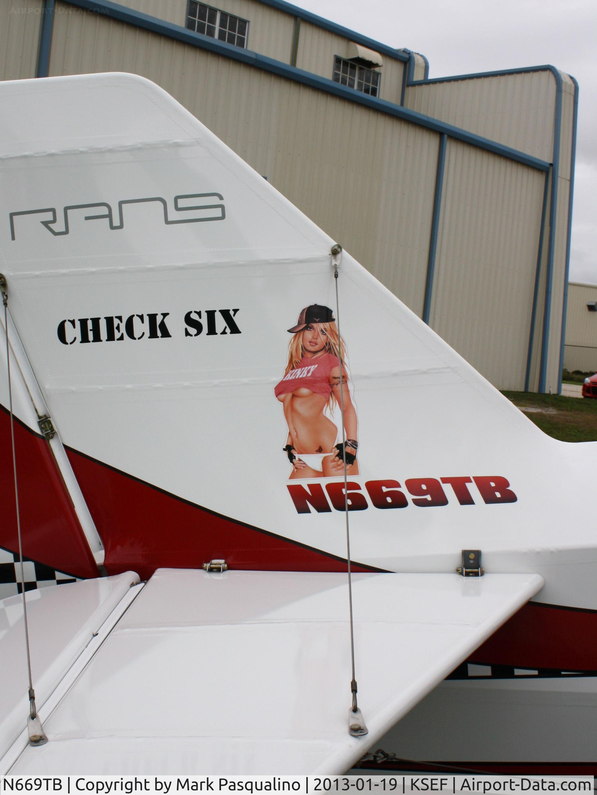 N669TB, 2012 Rans S-6S Coyote II C/N 01011405, Rans S-6S