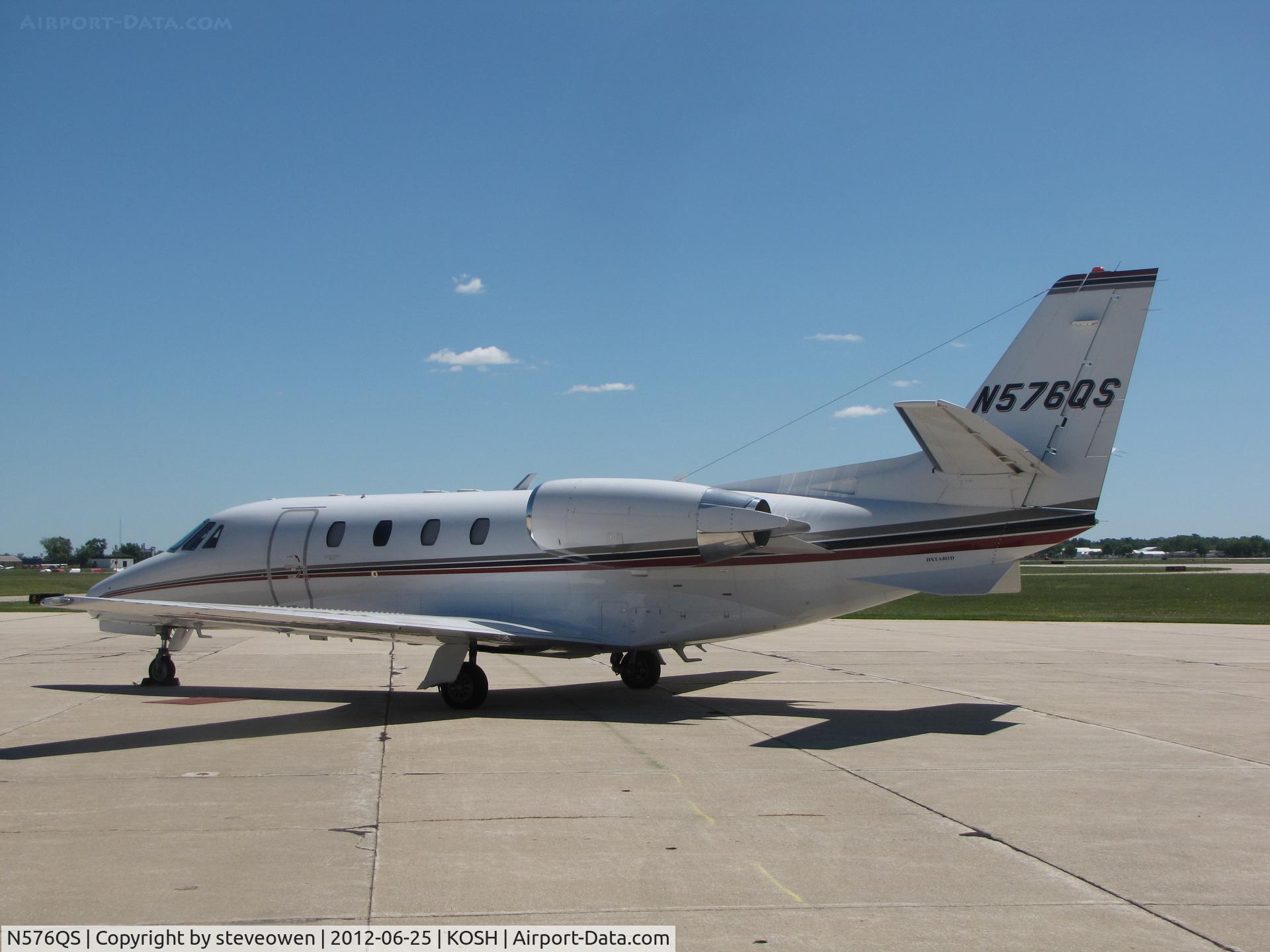 N576QS, Cessna 560XL C/N 560-5708, Orion FBO Ramp