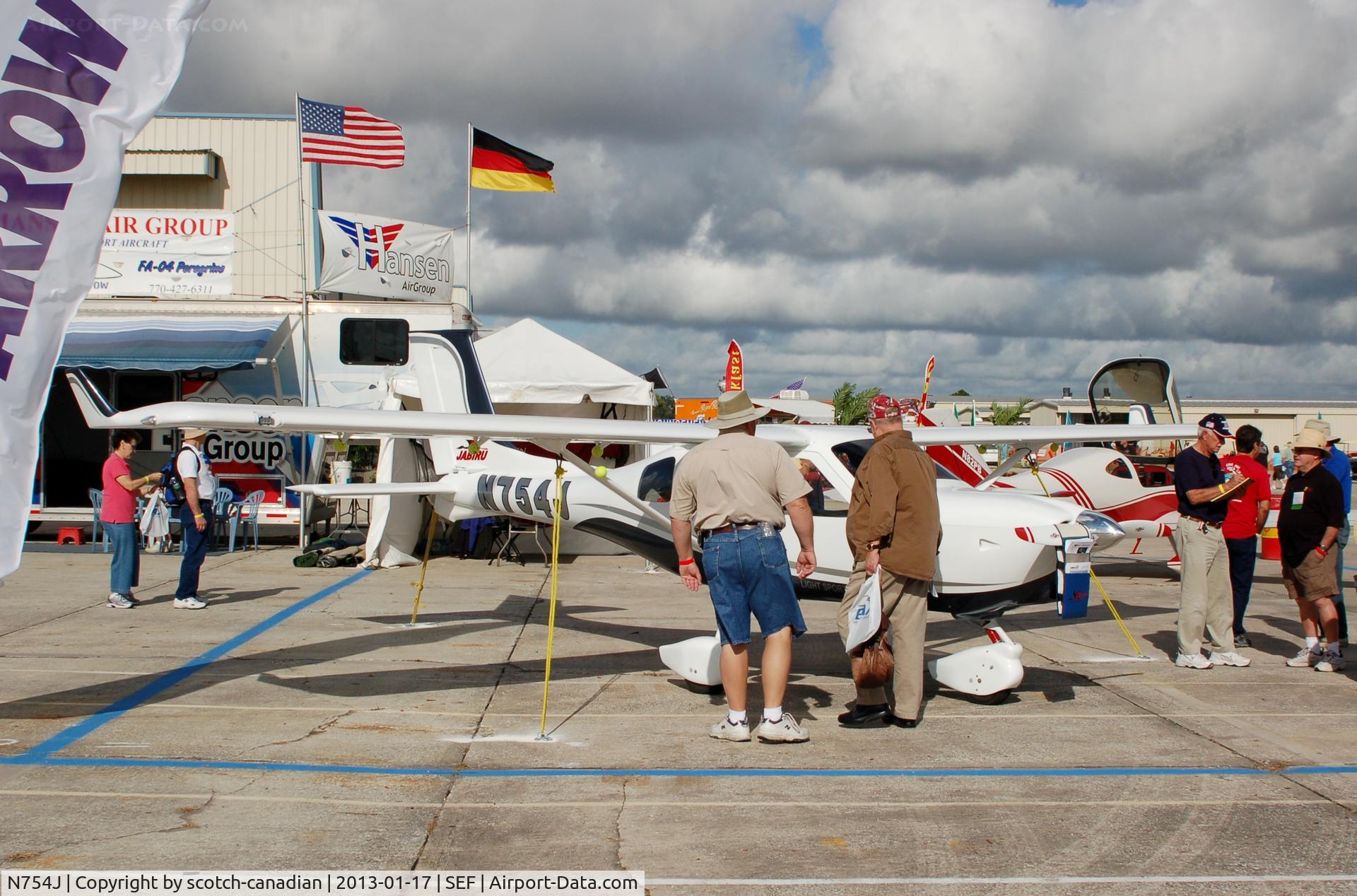 N754J, Jabiru J230-SP C/N 814, Jabiru USA Sport Aircraft LLC J230-SP, N754J, at the US Sport Aviation Expo, Sebring Regional Airport, Sebring, FL