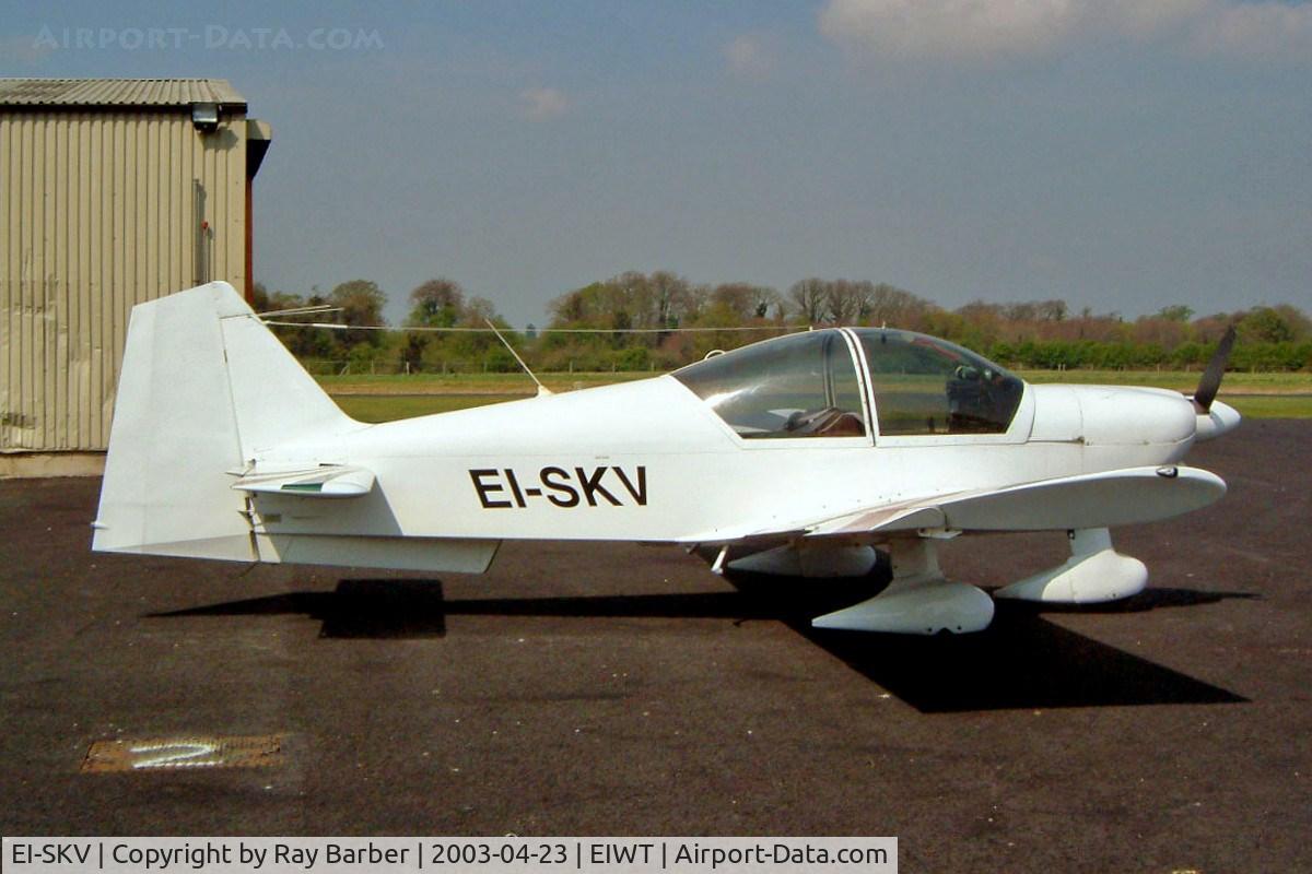 EI-SKV, Robin R-2160 Alpha Sport C/N 171, Robin R.2160D Alpha Sport [171] Weston~EI 23/04/2003. Noted in 2011 wrecked at Waterford~EI