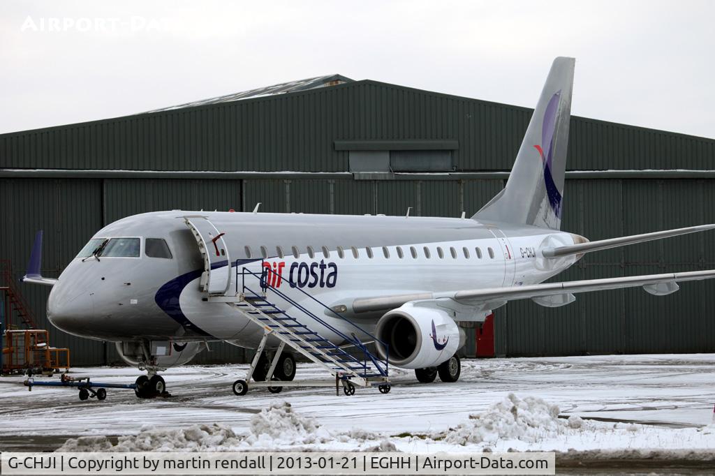 G-CHJI, 2009 Embraer 170LR (ERJ-170-100LR) C/N 17000278, Just out of paint shop