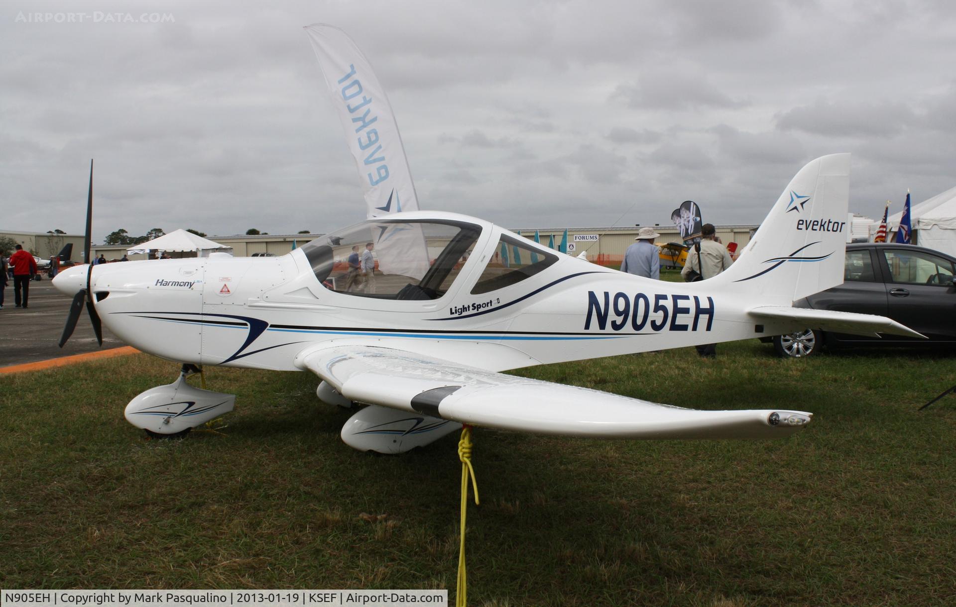 N905EH, Evektor-Aerotechnik Harmony LSA C/N 2011 1413, Harmony LSA