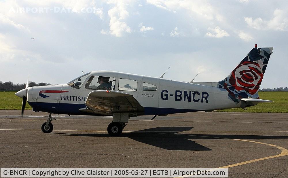 G-BNCR, 1980 Piper PA-28-161 Cherokee Warrior II C/N 28-8016111, Ex: N8103D > ZS-LGW  G-PDMT > G-BNCR - Originally owned to, Airpart Supply Ltd in November 1986 as G-PDMT and currently owned to Airways Aero Association Ltd since January 2004 as G-BNCR.