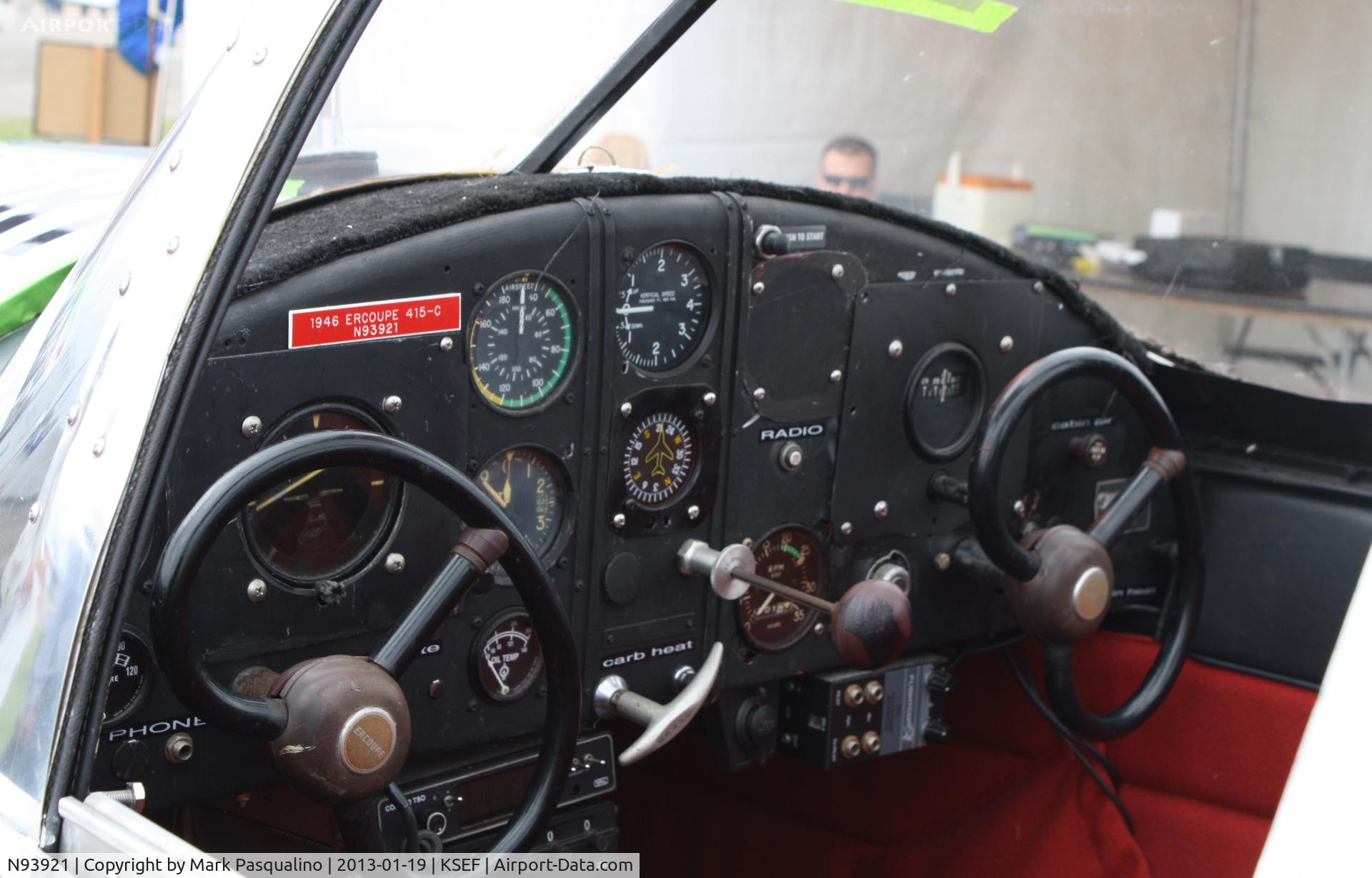 N93921, 1955 Erco 415C Ercoupe C/N 1244, Ercoupe 415-C