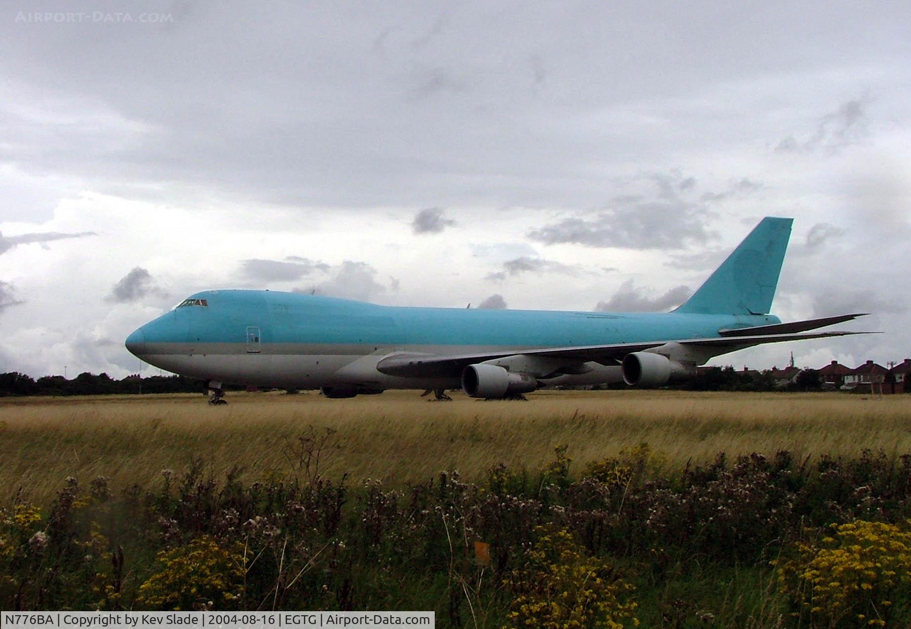 N776BA, 1981 Boeing 747-200F C/N 22486, In open storage at Filton.