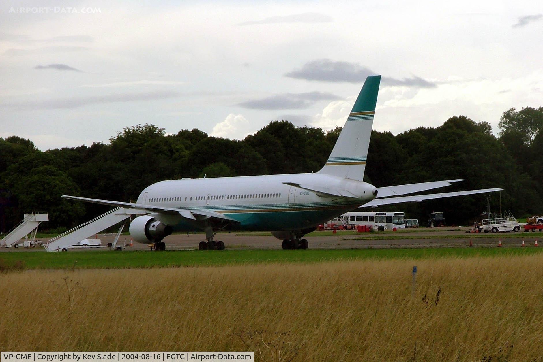VP-CME, 1982 Boeing 767-231 C/N 22567, Visiting Filton.