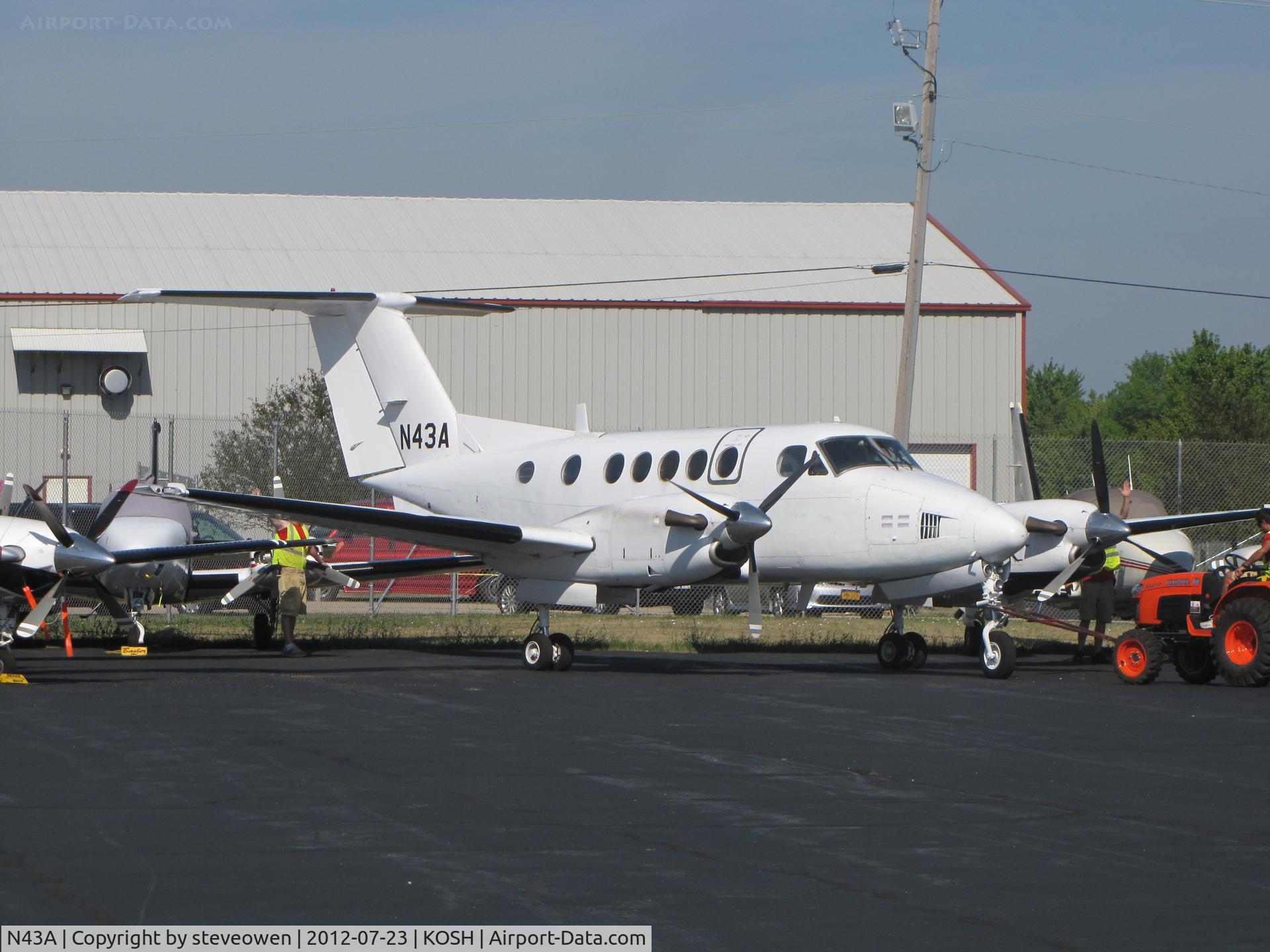 N43A, 1979 Beech C-12C Huron C/N BC-73, Basler FBO ramp