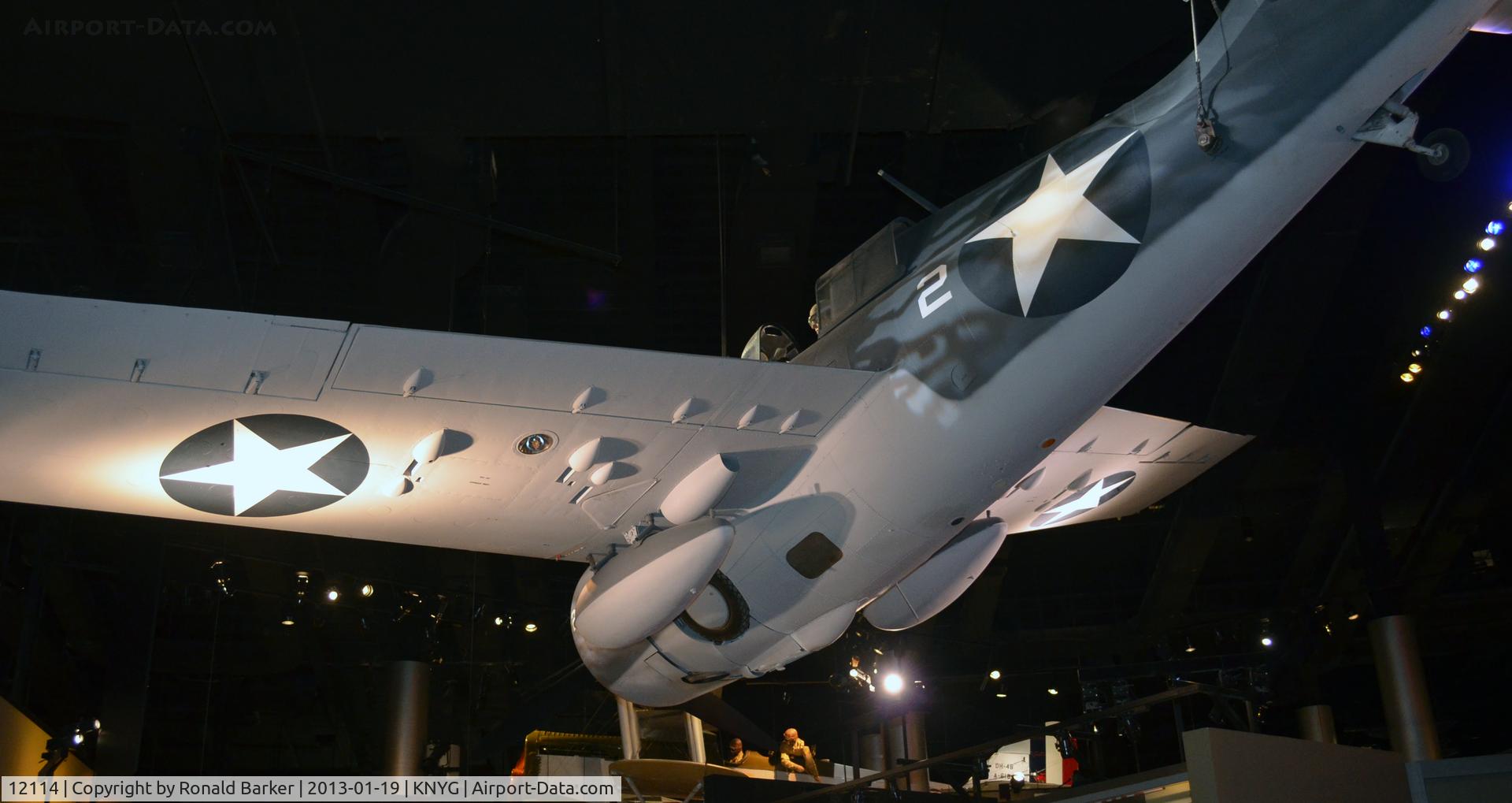 12114, Grumman F4F-4 Martlet IV C/N 3809, National Museum of the Marine Corps