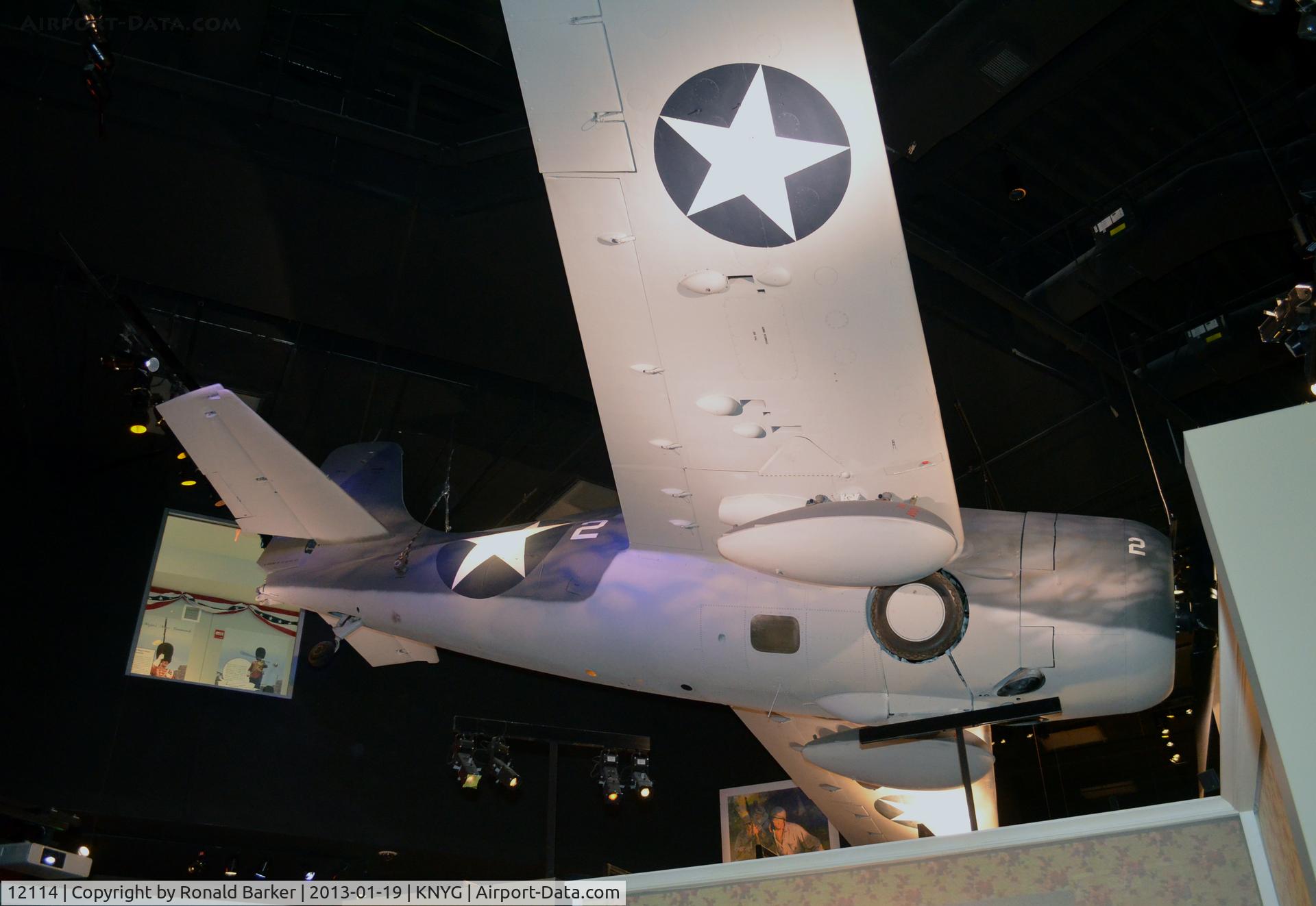 12114, Grumman F4F-4 Martlet IV C/N 3809, National Museum of the Marine Corps