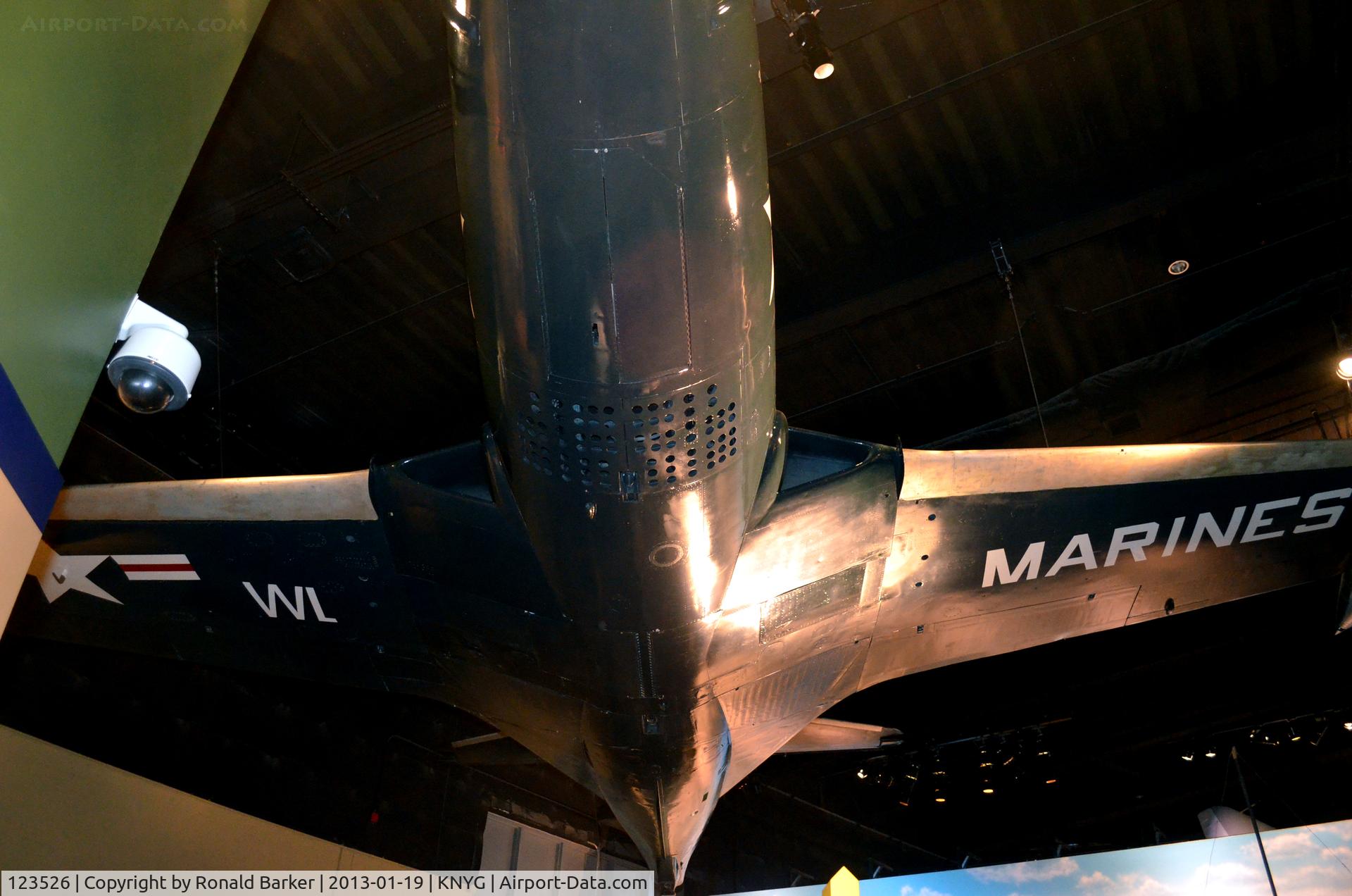 123526, Grumman F9F-2 Panther C/N K-228, National Museum of the Marine Corps
