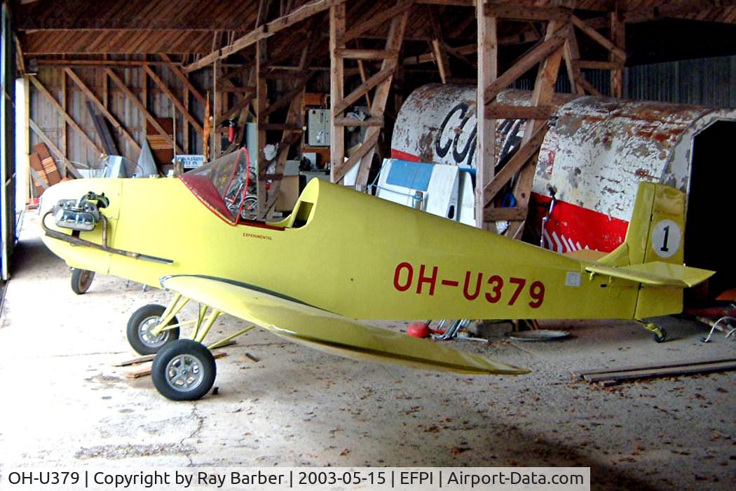 OH-U379, 2004 Druine D.31 Turbulent C/N 488, Druine D.31 Turbulent [488] Piikajarvi~OH 15/05/2003. Seen here being built note no seat yet installed and not registered until the following year.