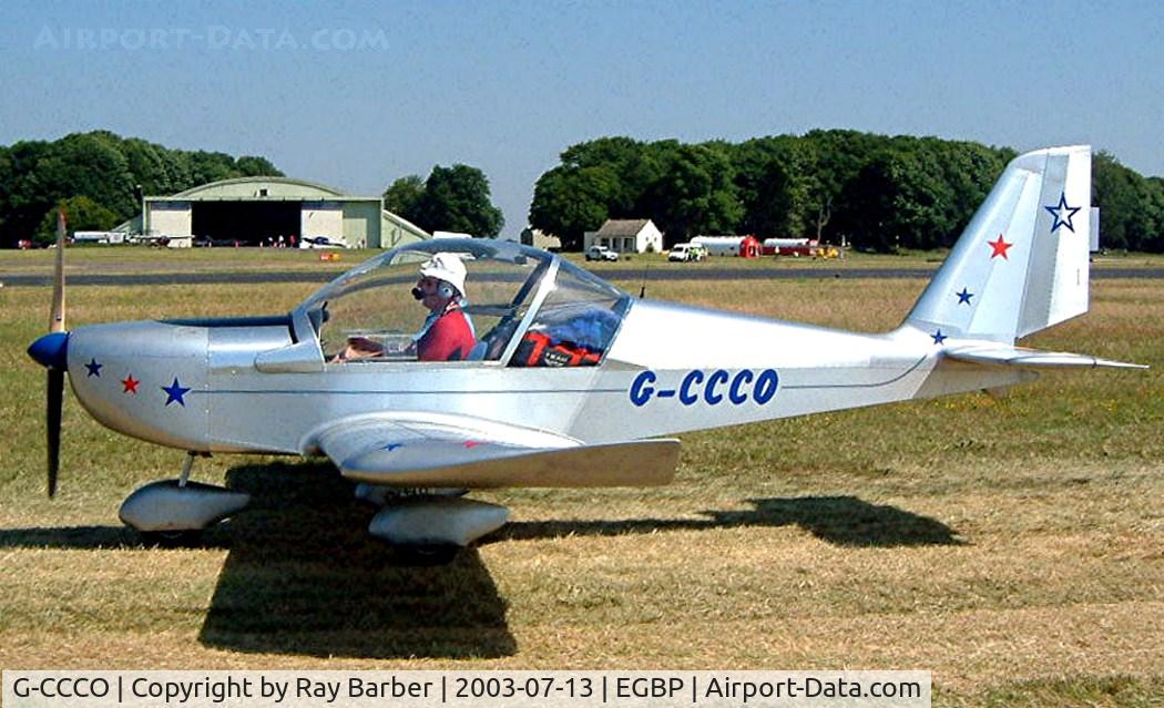 G-CCCO, 2003 Aerotechnik EV-97 Eurostar C/N PFA 315-14006, Evektor EV-97 Eurostar [PFA 315-14006] Kemble~G 13/07/2003